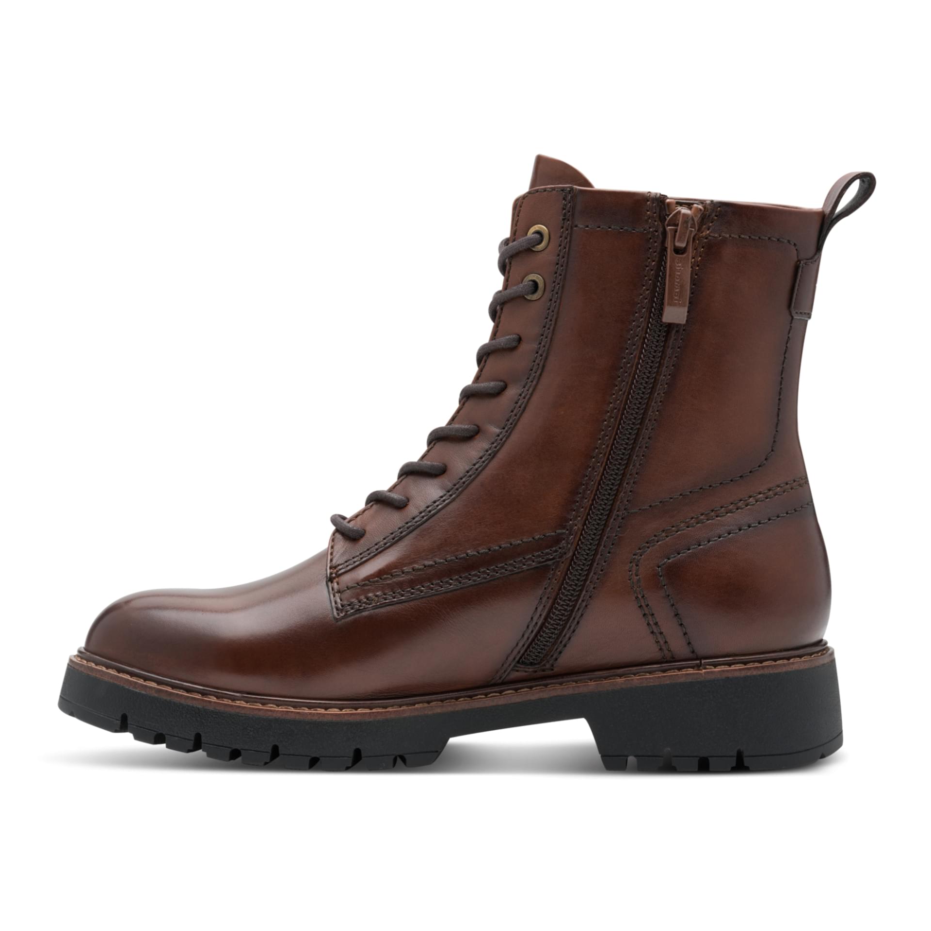 Tamaris Flora Bottines 1-25207-45 in Muscat Leather
