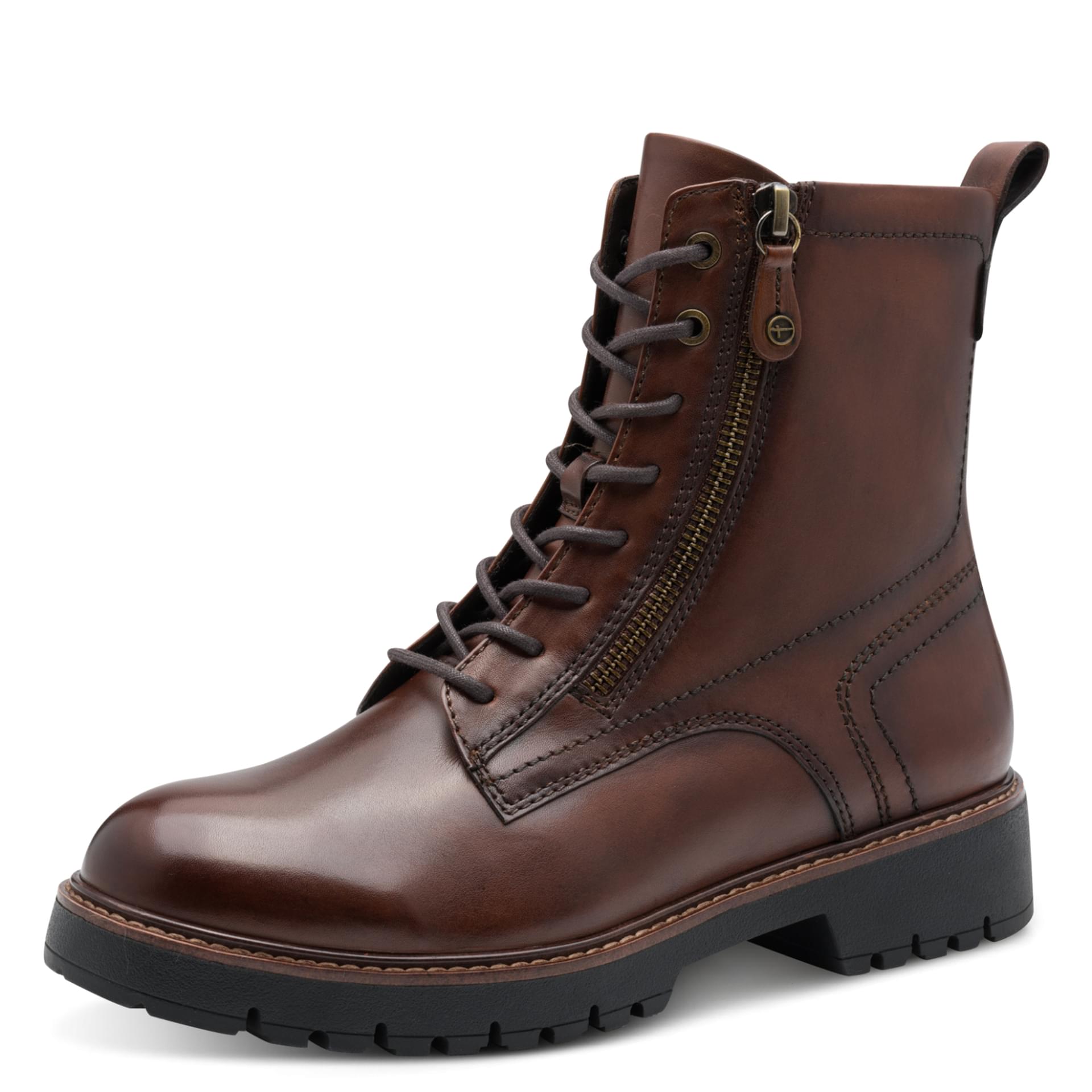 Tamaris Flora Bottines 1-25207-45 in Muscat Leather