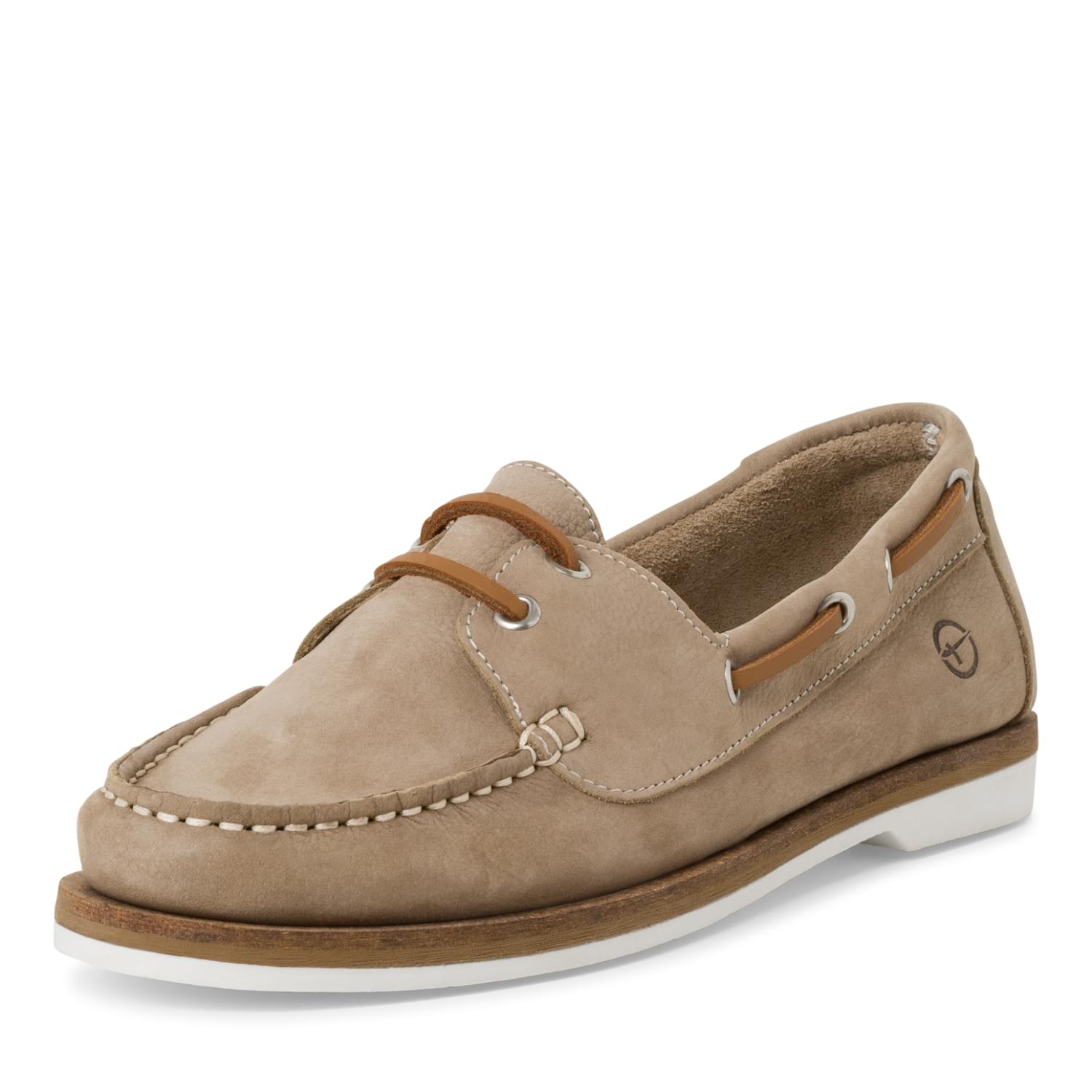 Tamaris Folk Moccassins 1-23616-42 in Taupe