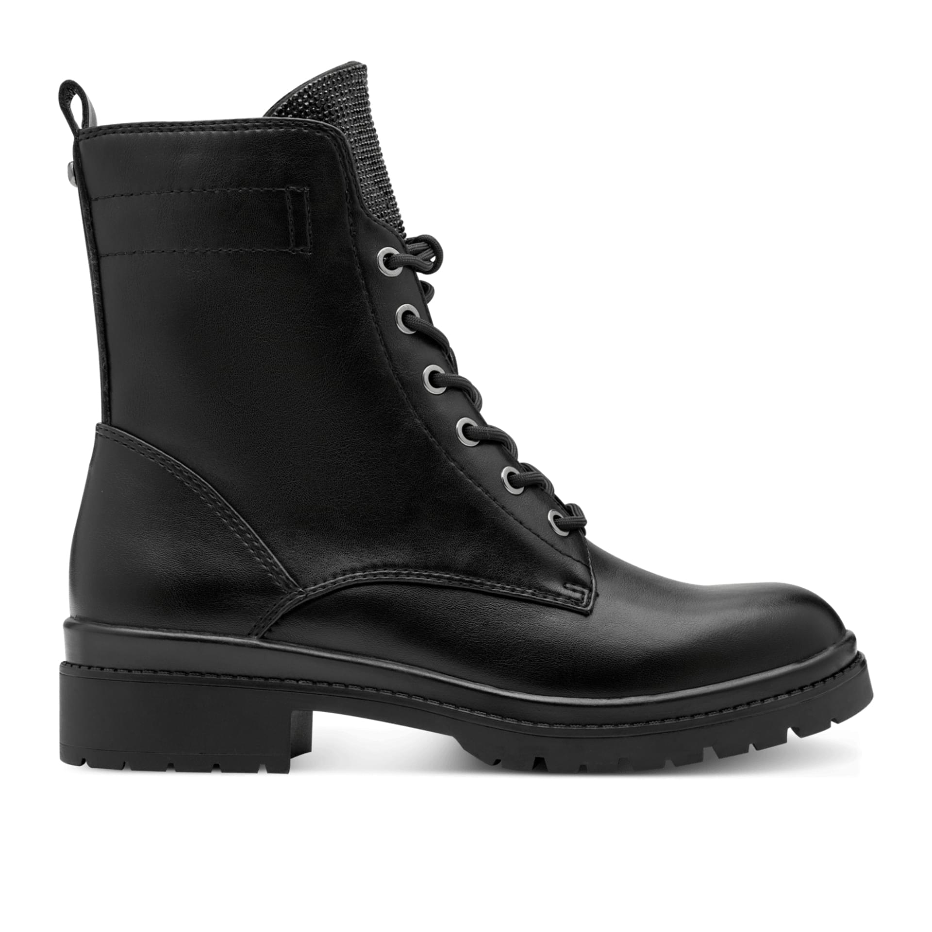 Tamaris Foteini Enkellaarsjes 1-25236-43 in Black Glam