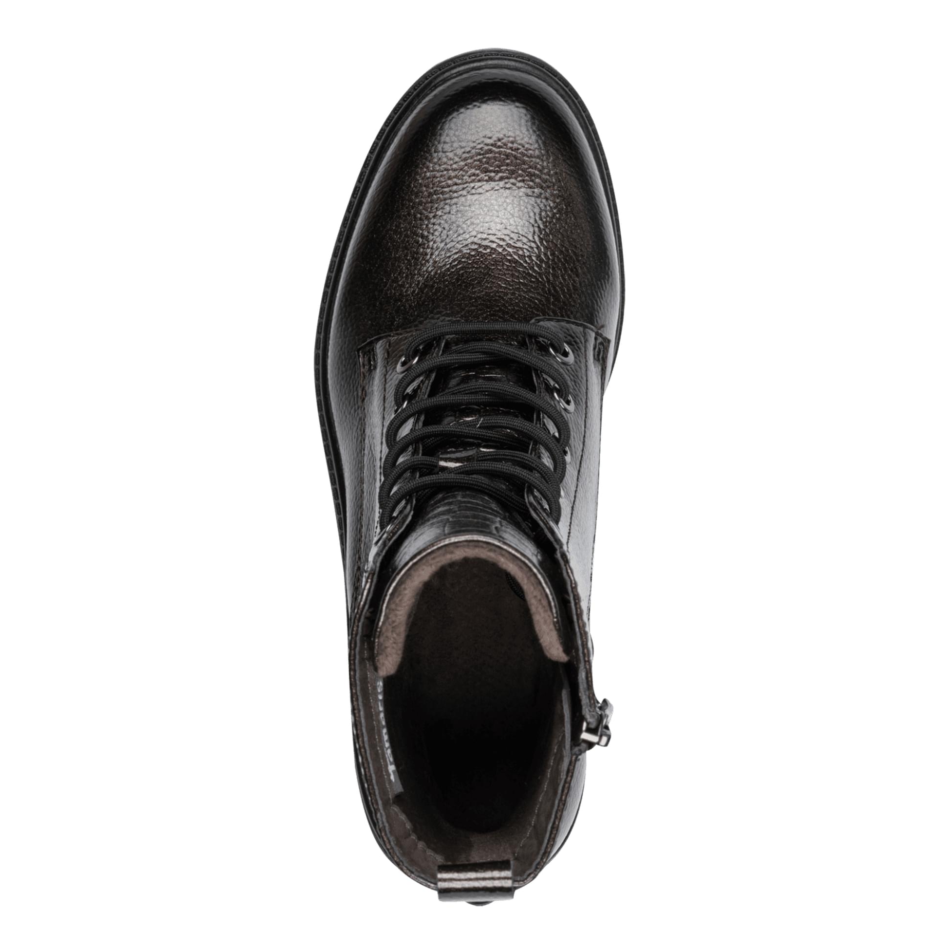 Tamaris Foteini Ankle Boots 1-25236-43 in Anthracite Pat