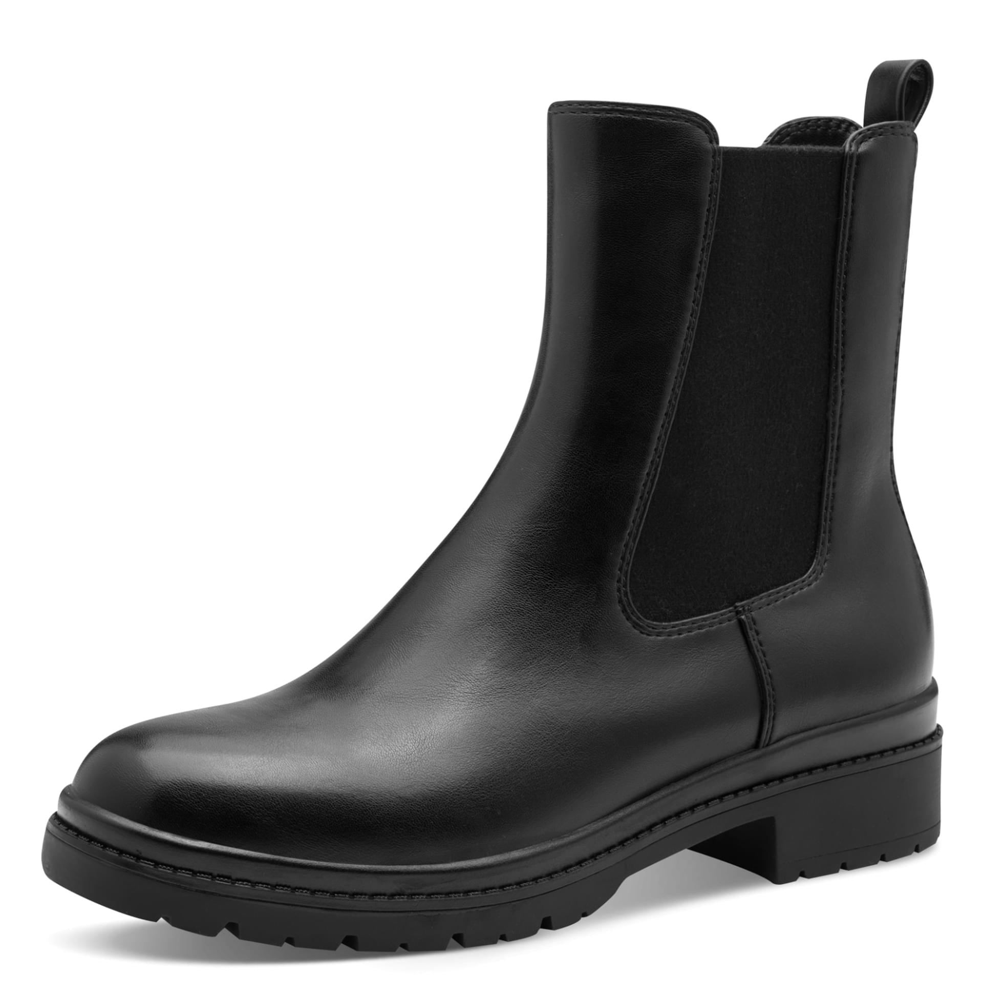 Tamaris Foteini Chelsea Boots 1-25428-43 in Black Glam