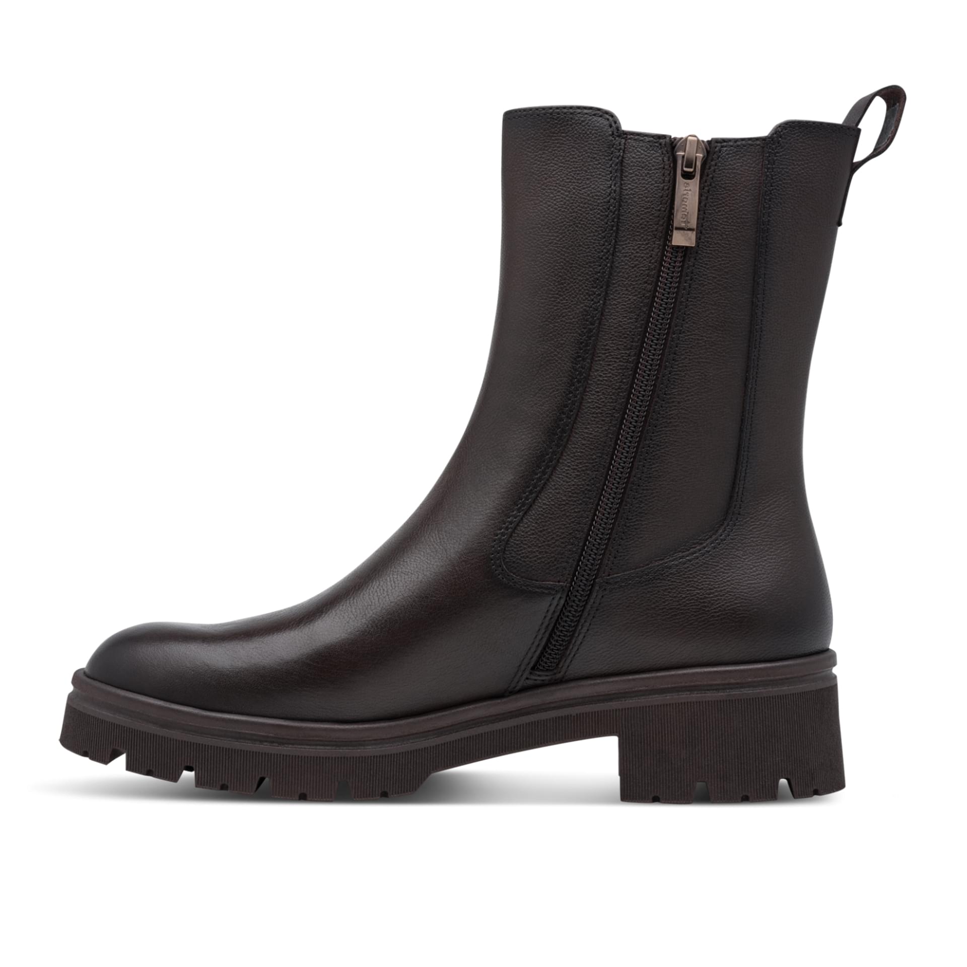 Tamaris Foteini Chelsea Boots in Mocca, inner side (SKU 1-25457-47--304)