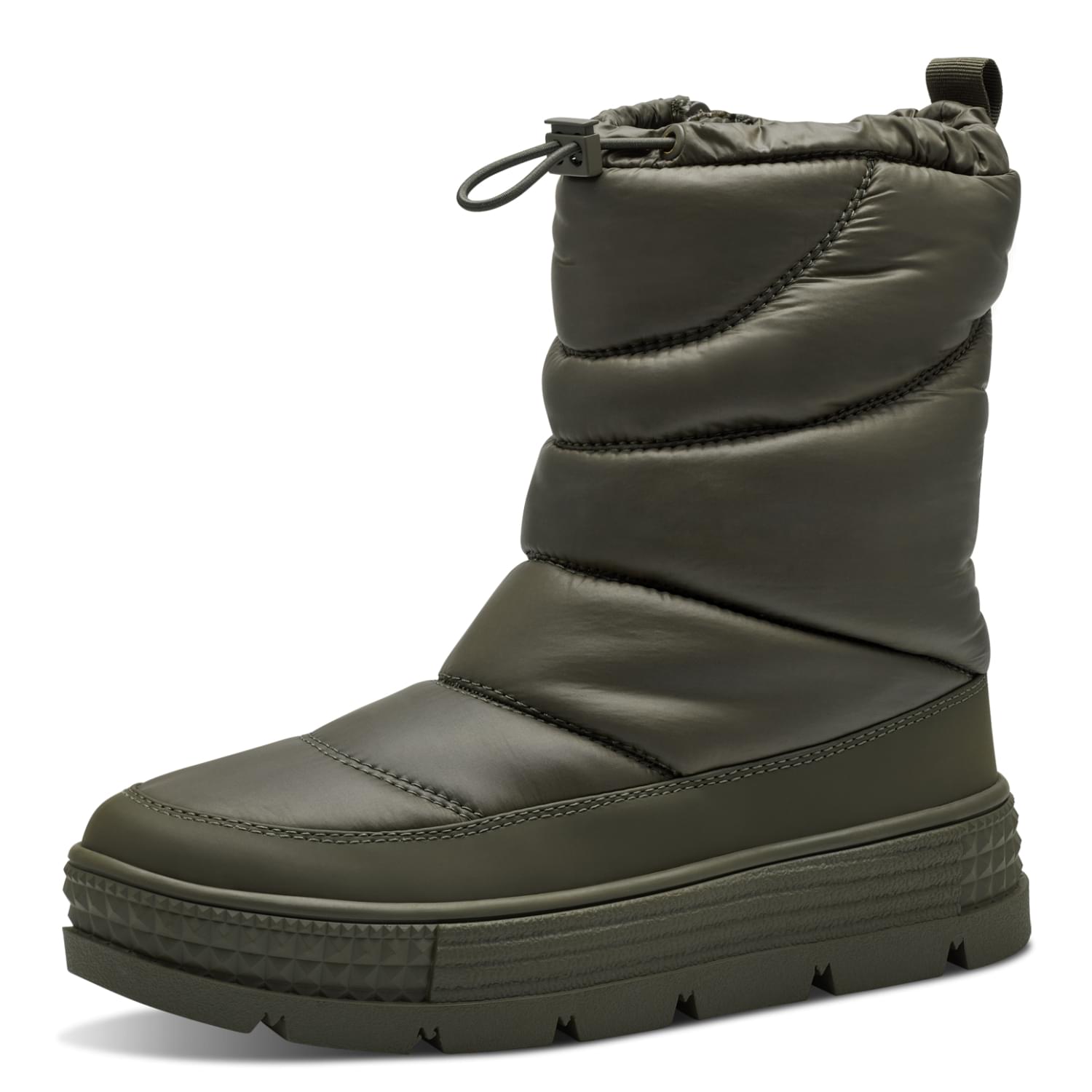 Tamaris Franny Enkellaarsjes 1-26835-41 in Olive