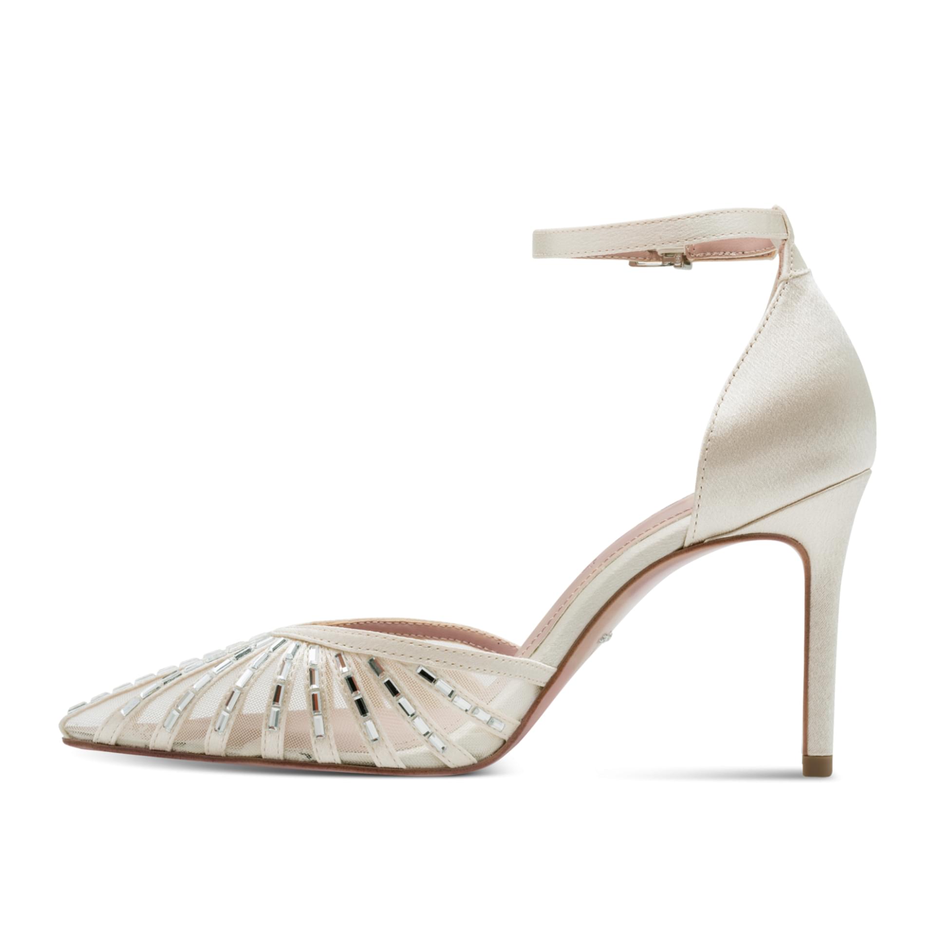 Tamaris Gabbe Heels 1-22415-46 in Pearl