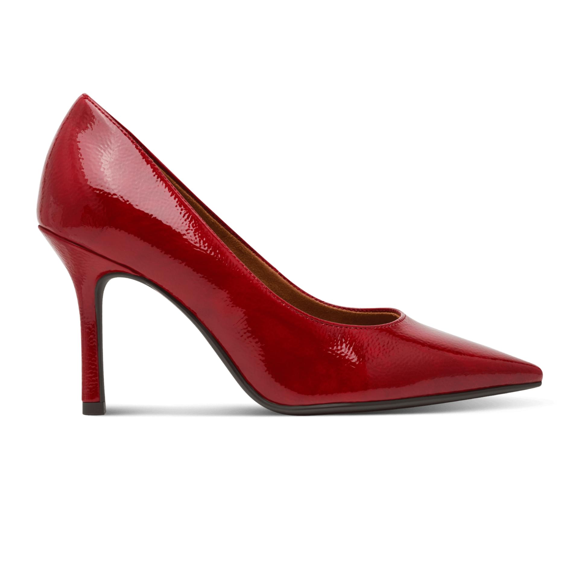 Tamaris Gabbe Heels 1-22423-42 in Red Patent