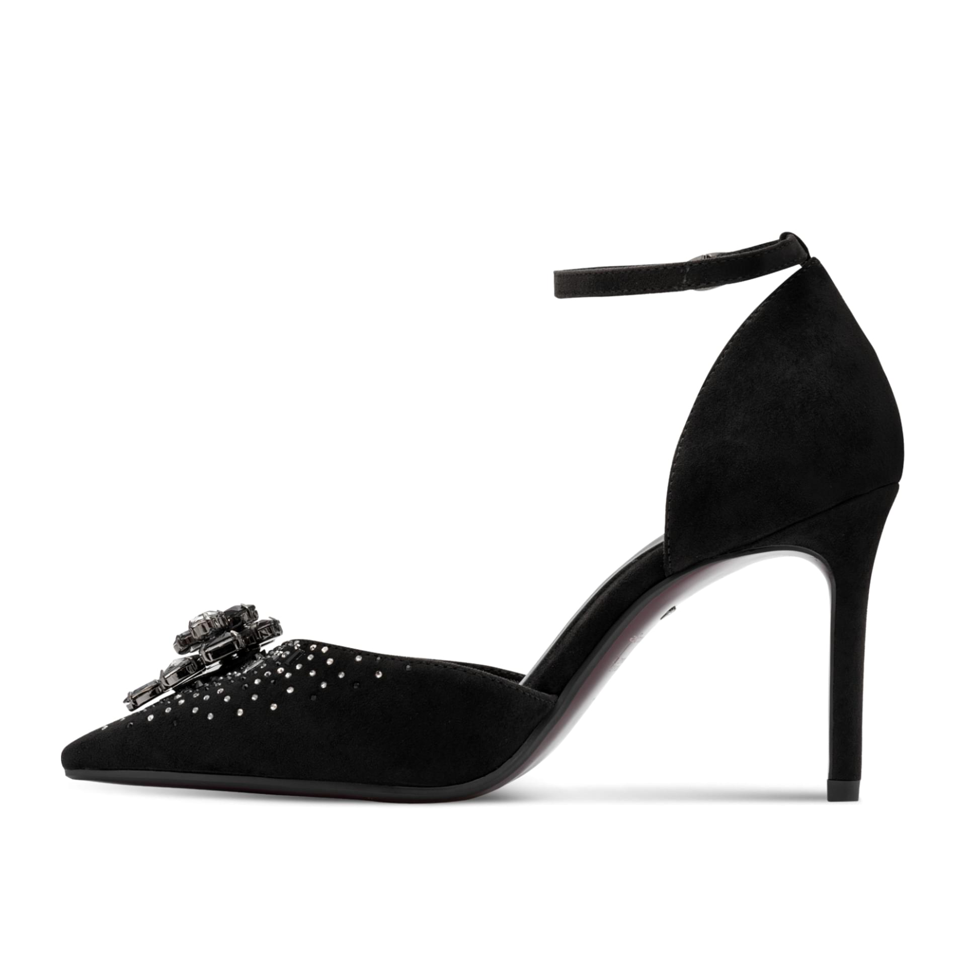 Tamaris Gabbe Talons in Black, côté intérieur (SKU 1-22440-47--001)