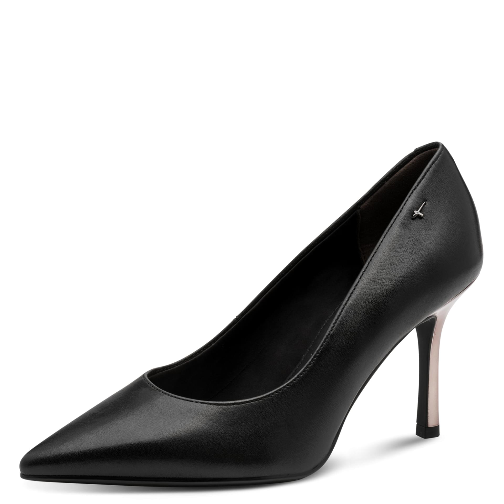 Tamaris Gabbe Talons 1-22447-46 in Black Leather