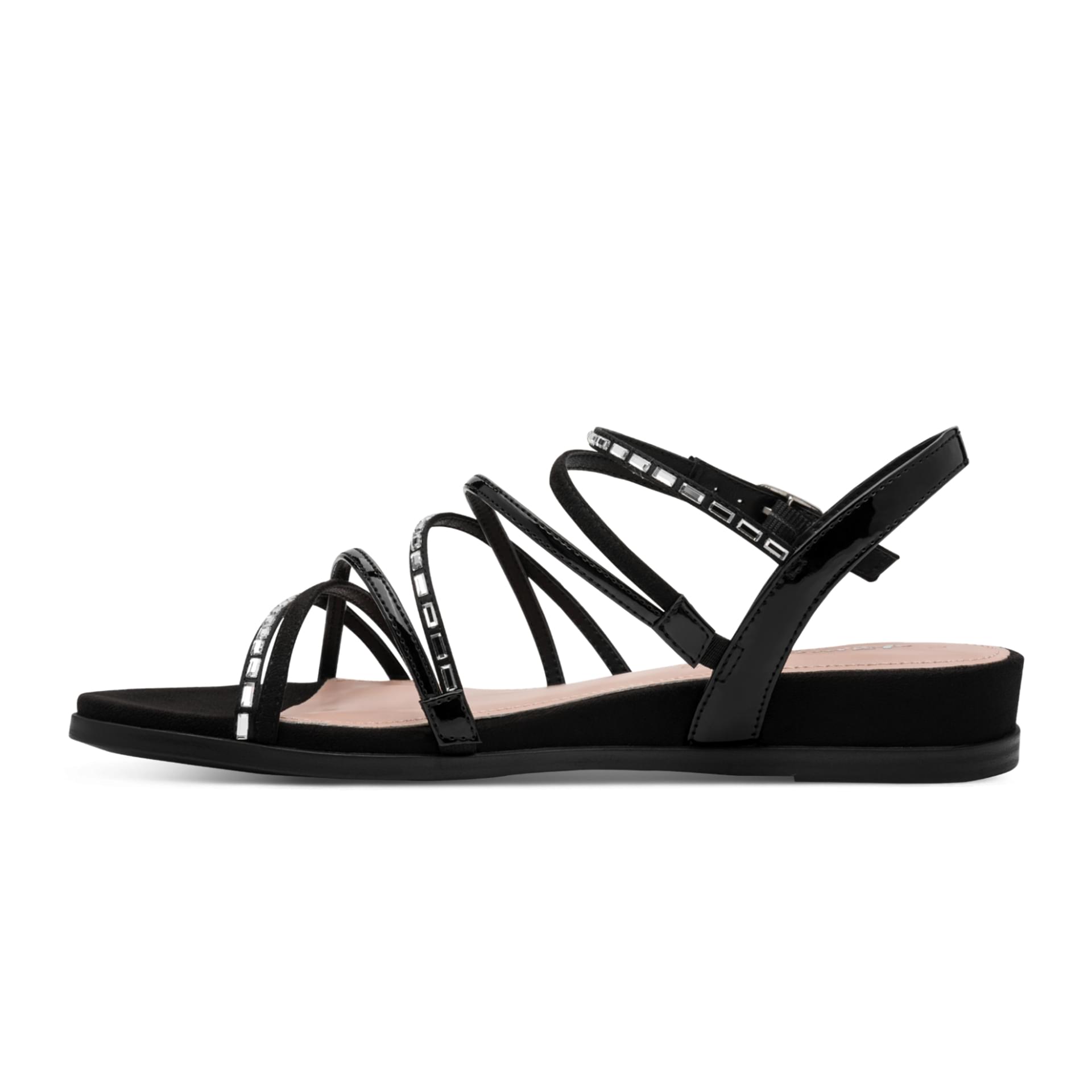 Tamaris Gabriella Sandalen 1-28103-42 in Black Glam