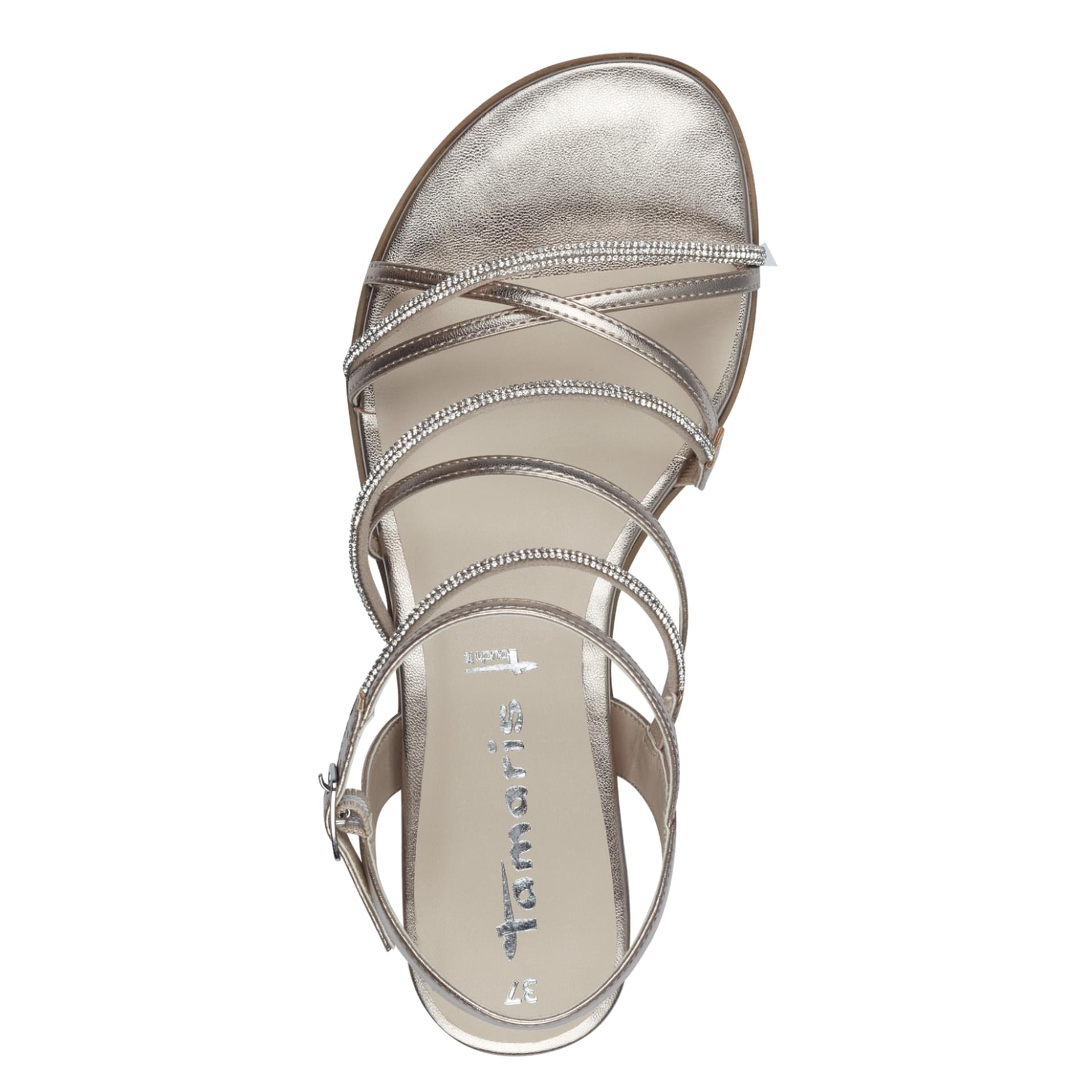 Tamaris Gabriella Sandals 1-28103-42 in Light Gold