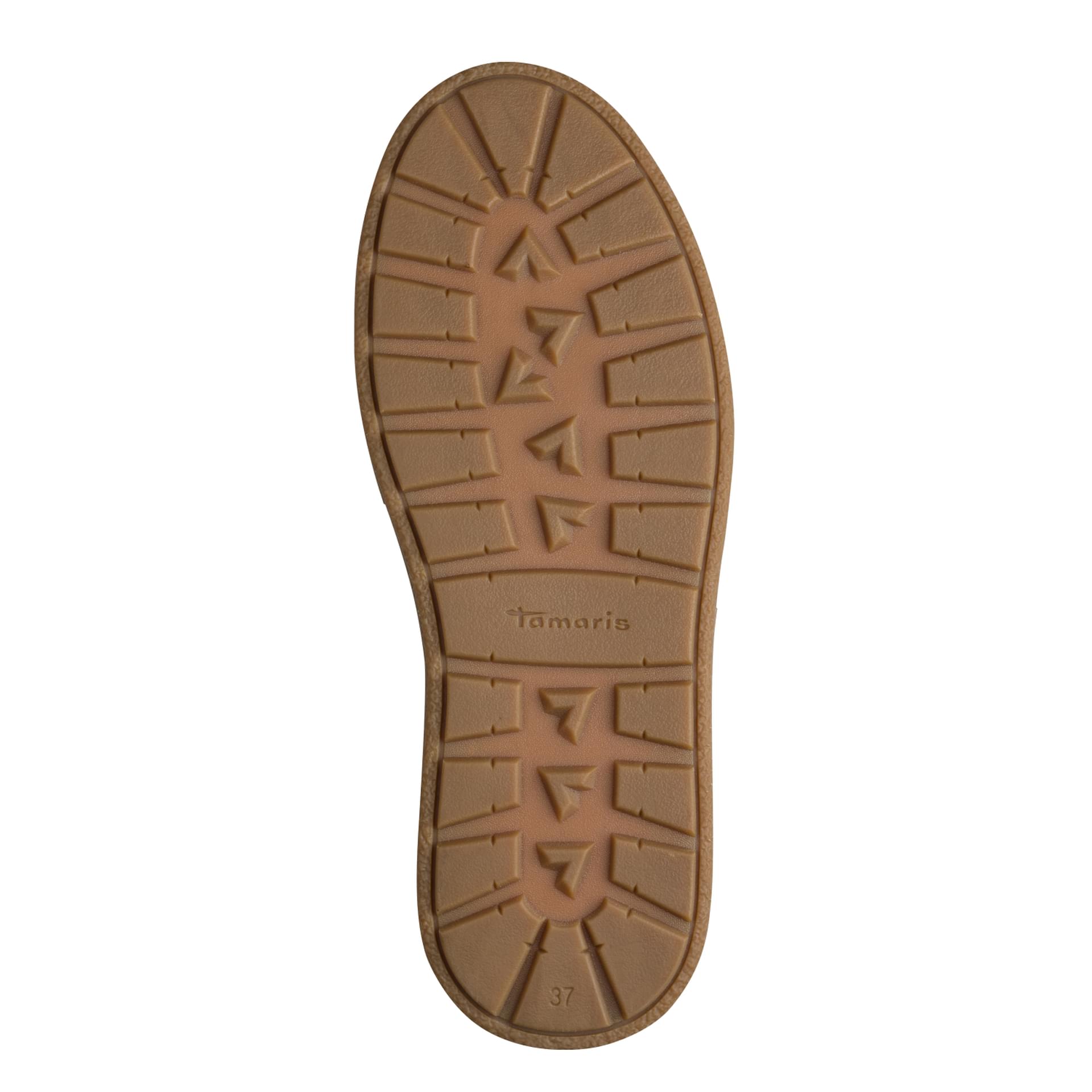 Tamaris Ginger Sneakers leather in Mocca, sole (SKU 1-25406-47--304)