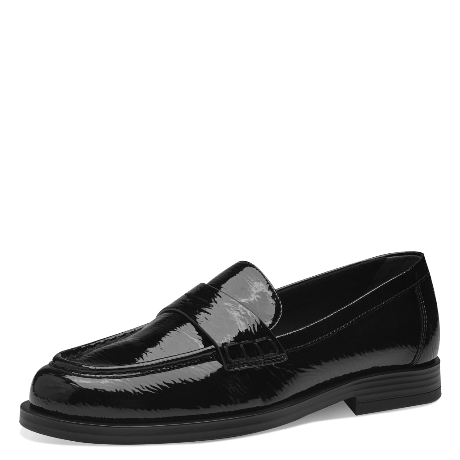 Tamaris Gommi Slippers 1-24311-41 in Black Patent