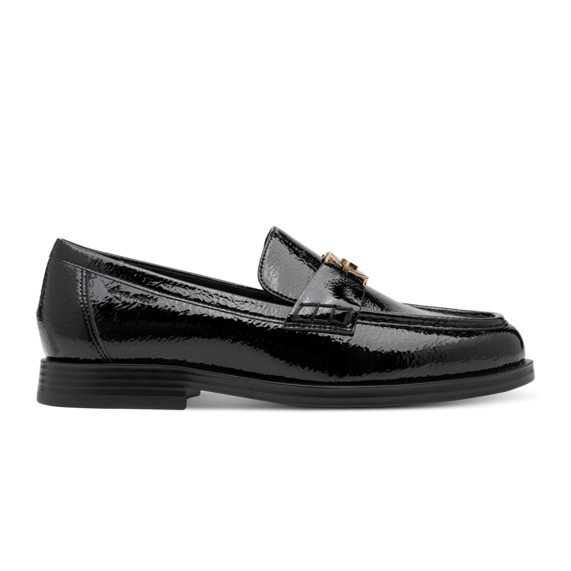 Tamaris Gommi Slippers 1-24351-45 in Black Patent