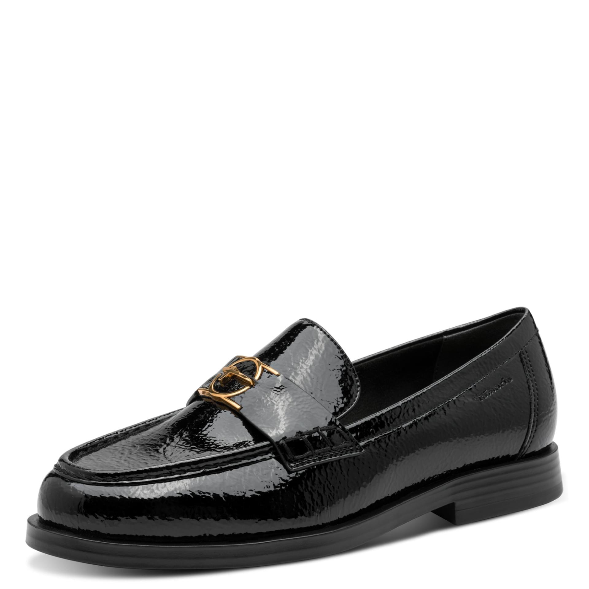 Tamaris Gommi Slippers 1-24351-45 in Black Patent