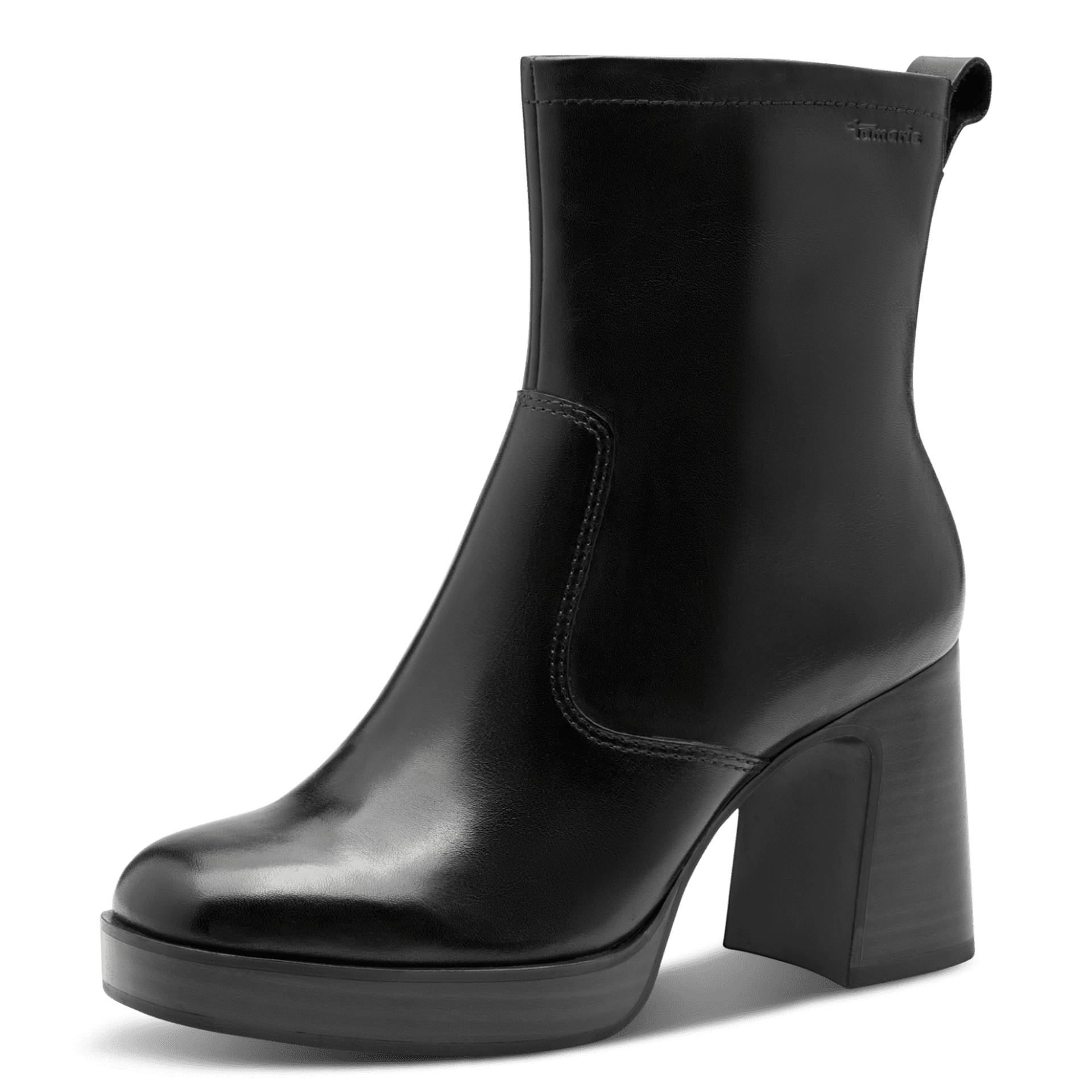 Tamaris Grandia Bottines 1-25324-45 in Black