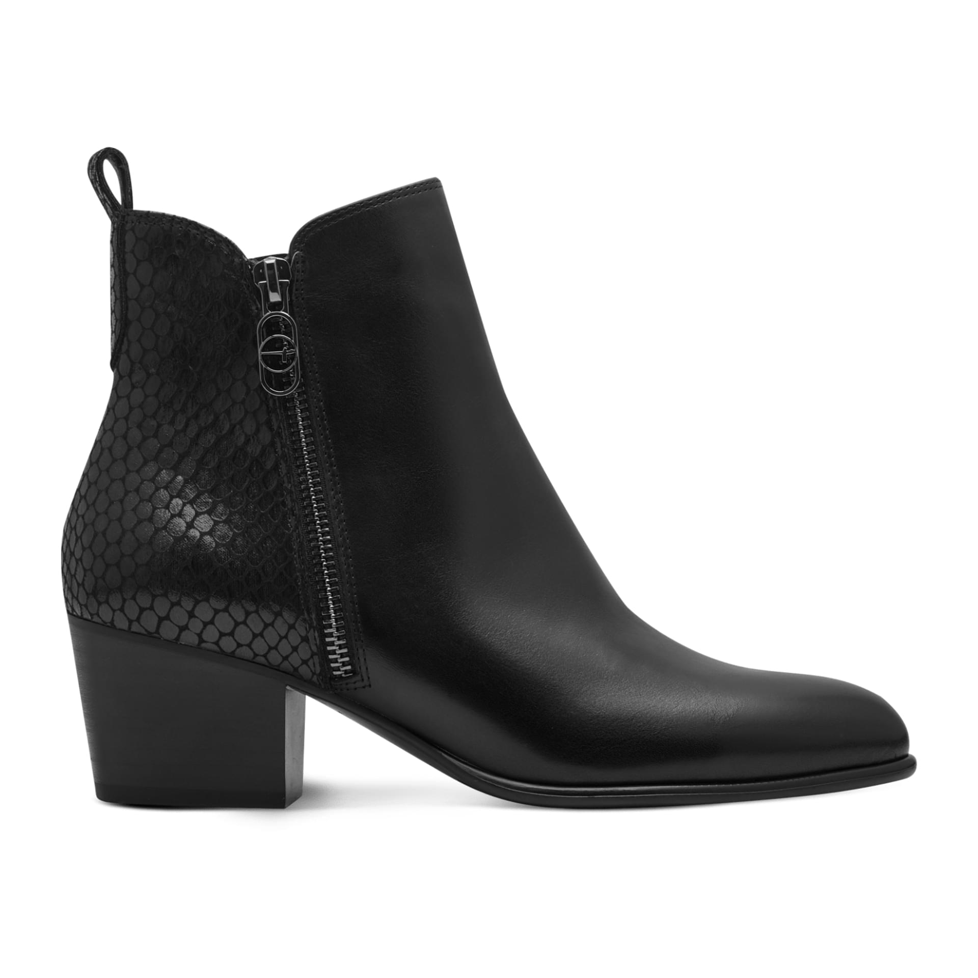 Tamaris Hotty Bottines 1-25398-43 in Black/Struct.