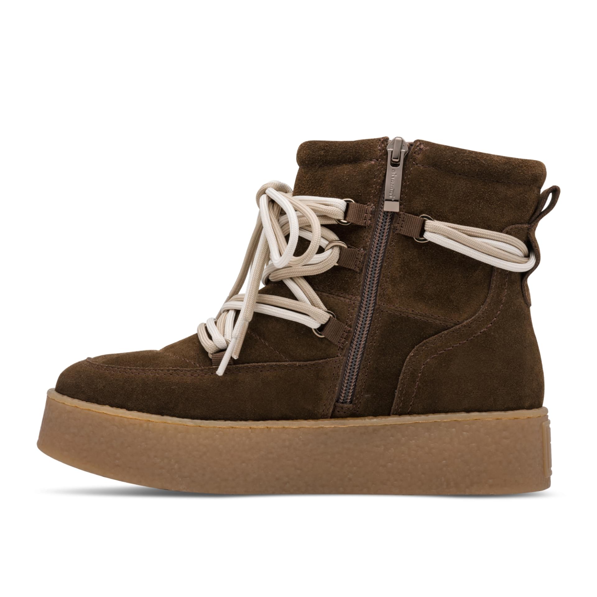 Tamaris Ika Ankle Boots leather in Mocca, inner side (SKU 1-26803-47--304)