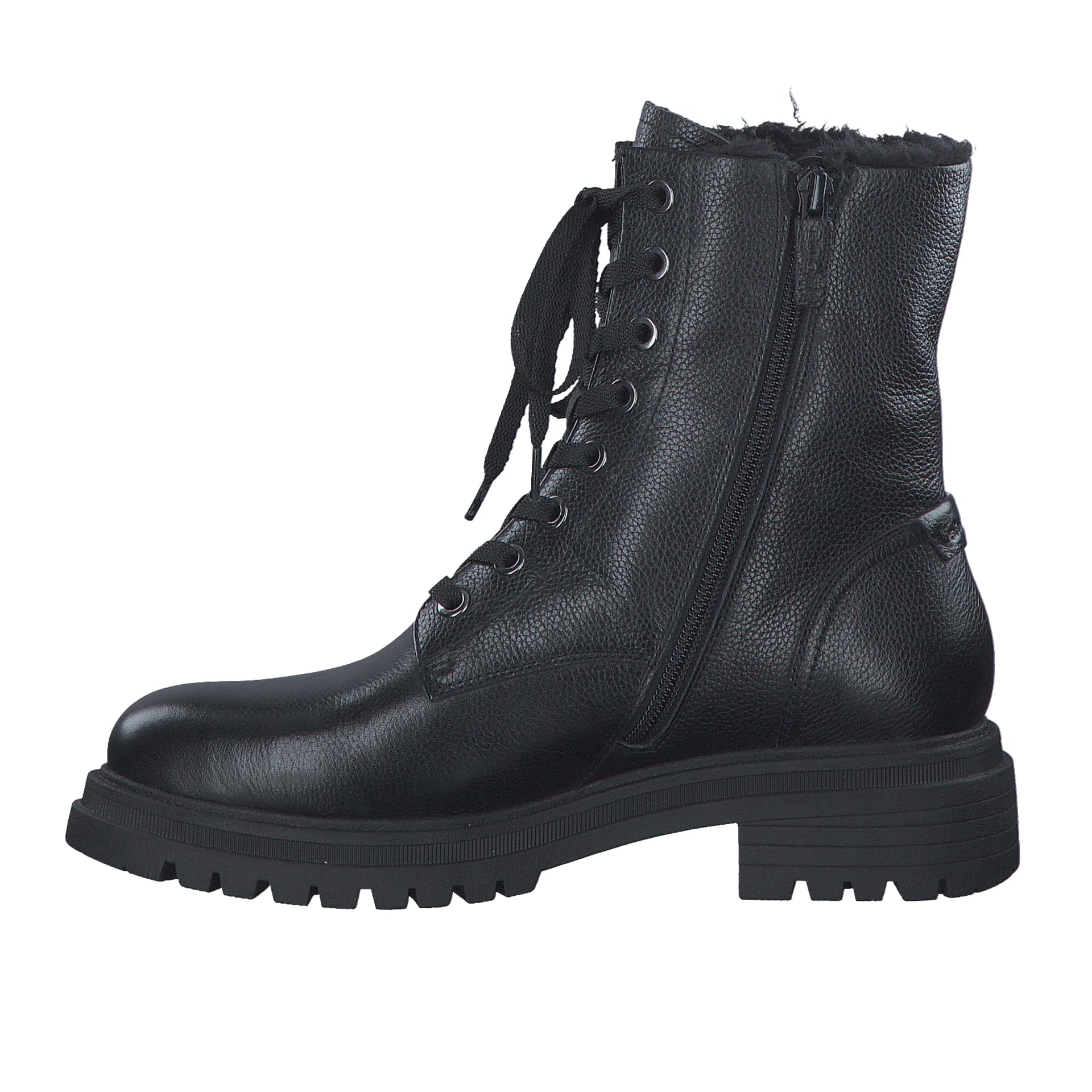 Tamaris Ilse Boots 1-26222-41 in Black Leather