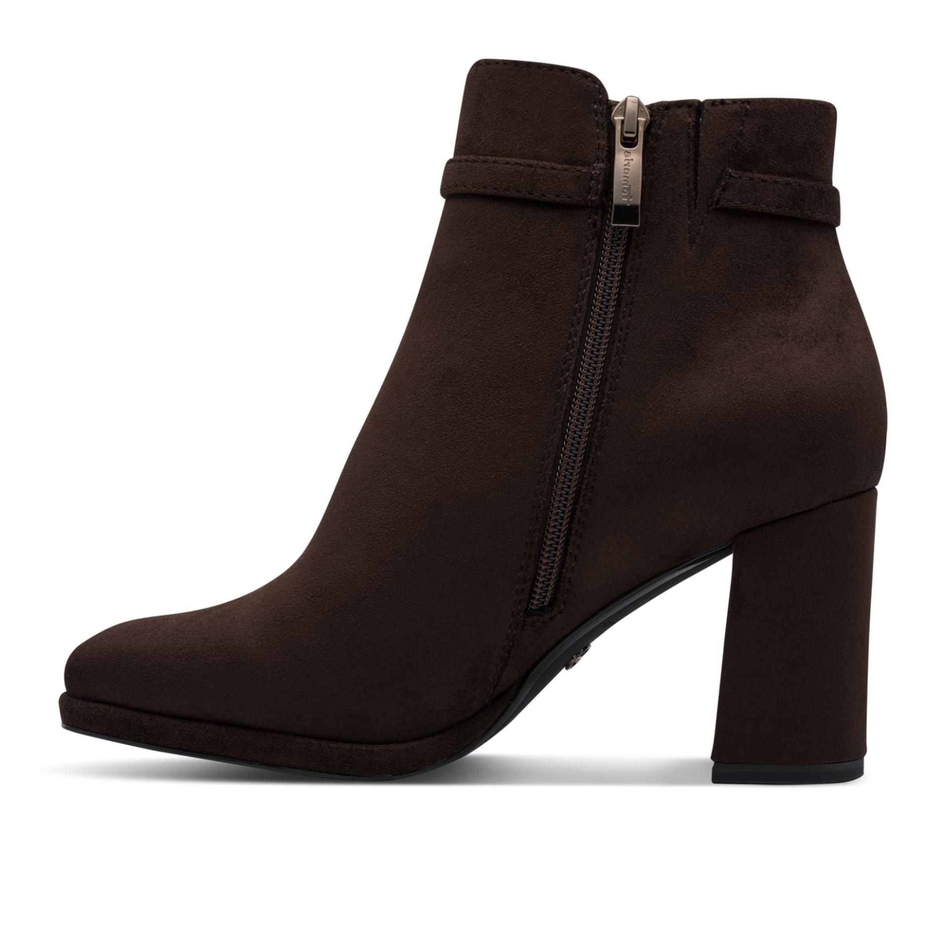 Tamaris Imola Bottines in Mocca, côté intérieur (SKU 1-25332-47--304)