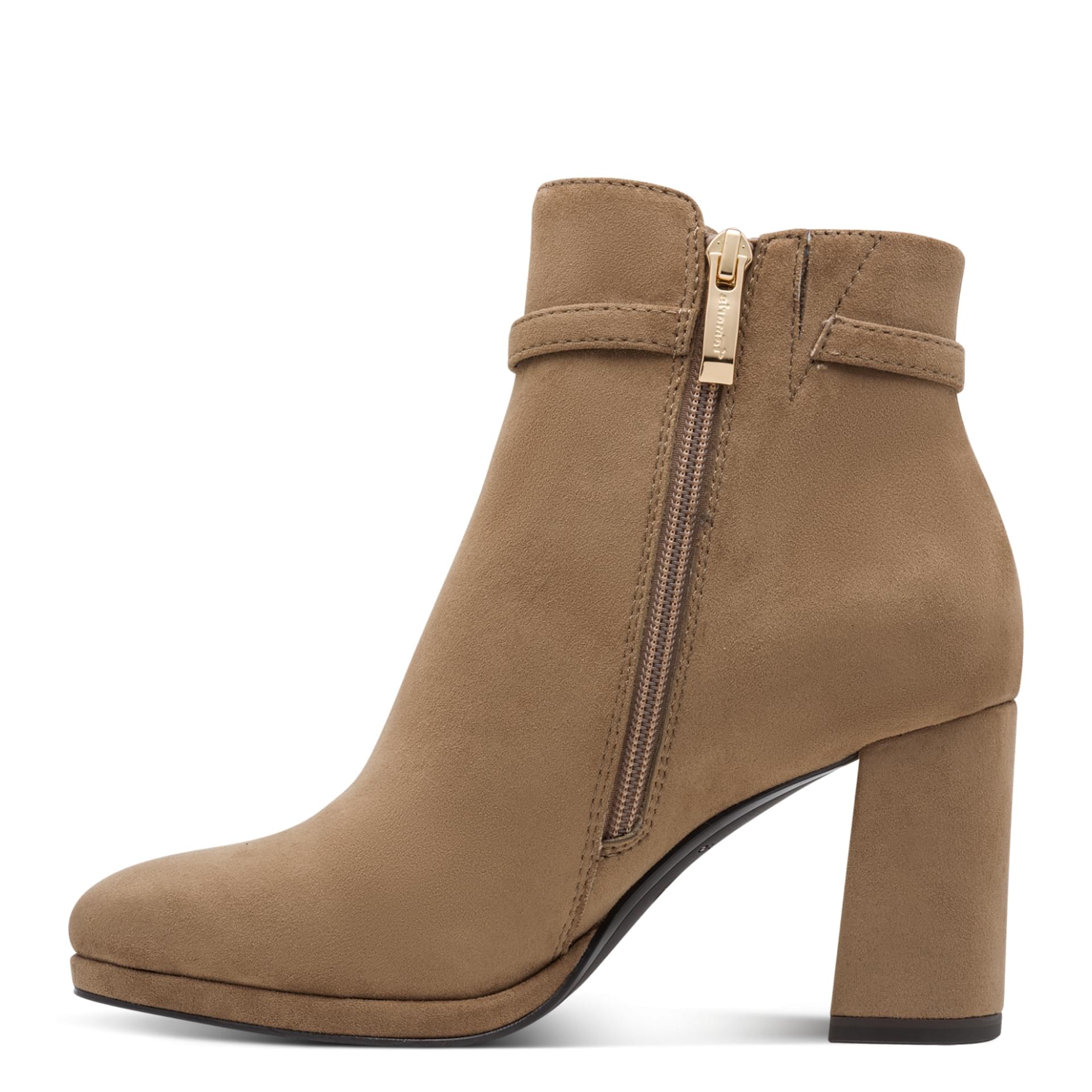 Tamaris Imola Ankle Boots in Tan, inner side (SKU 1-25332-47--435)
