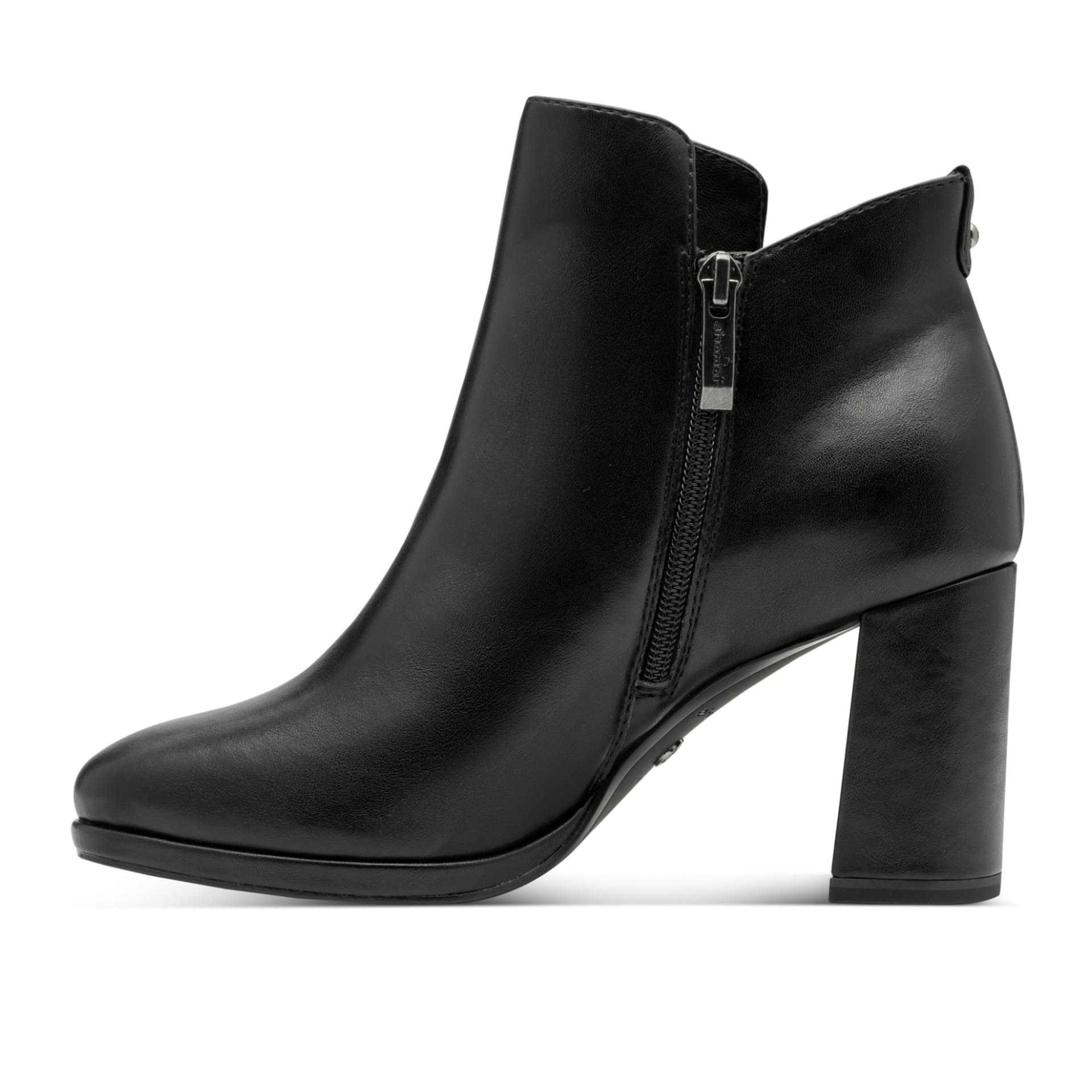 Tamaris Imola Enkellaarsjes 1-25352-45 in Black Matt