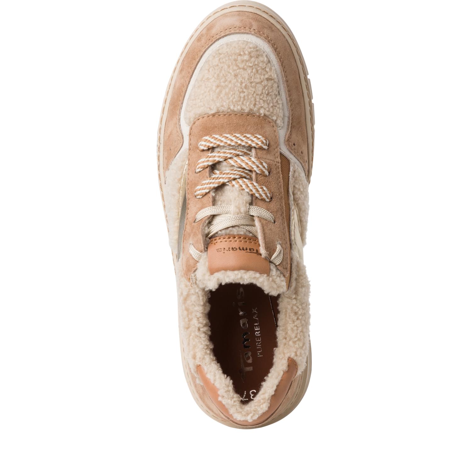 Tamaris Insa Sneakers 1-23769-43 in Camel Comb