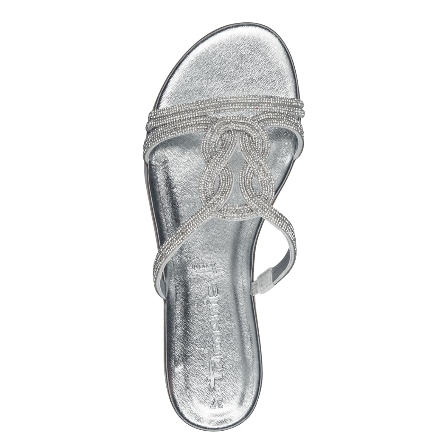 Tamaris Irene Loafers 1-27115-42 in Silver