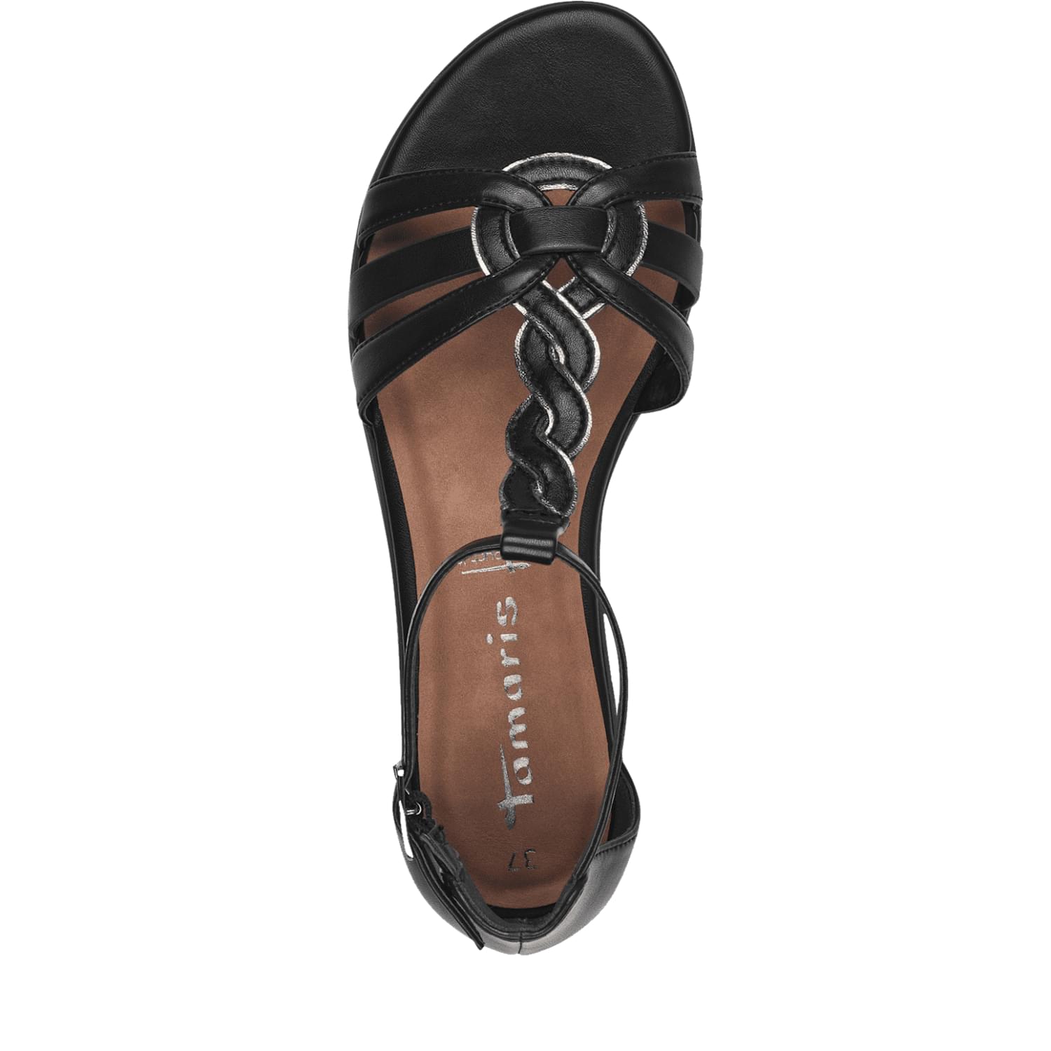 Tamaris Irene Sandals 1-28130-42 in Black