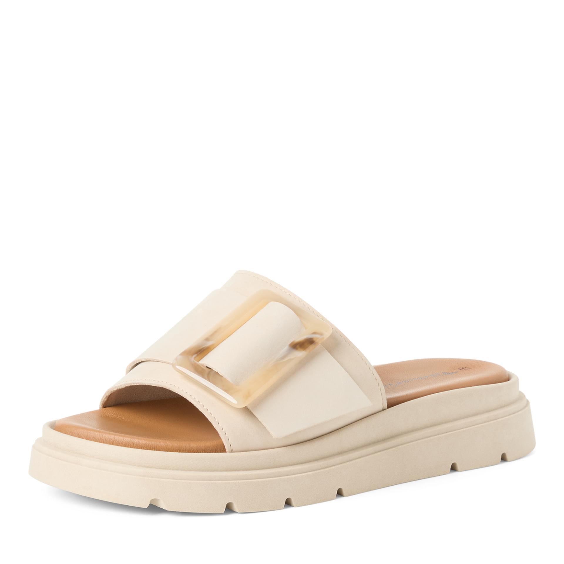 Tamaris Jadima Loafers 1-27234-44 in Ivory Nubuc