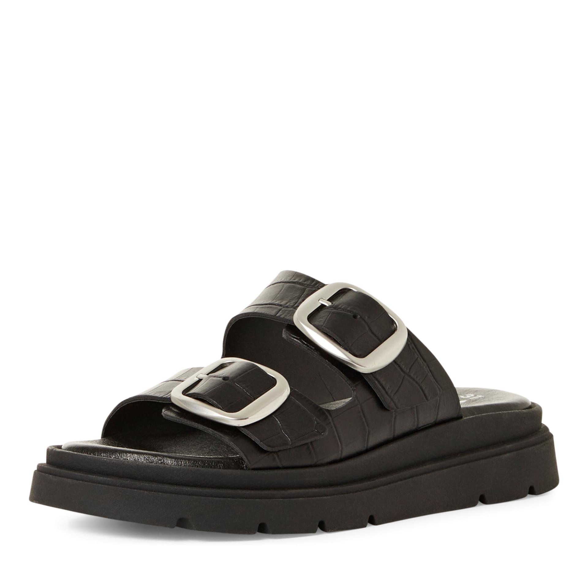 Tamaris Jadima Sandalen 1-27239-42 in Black Croco