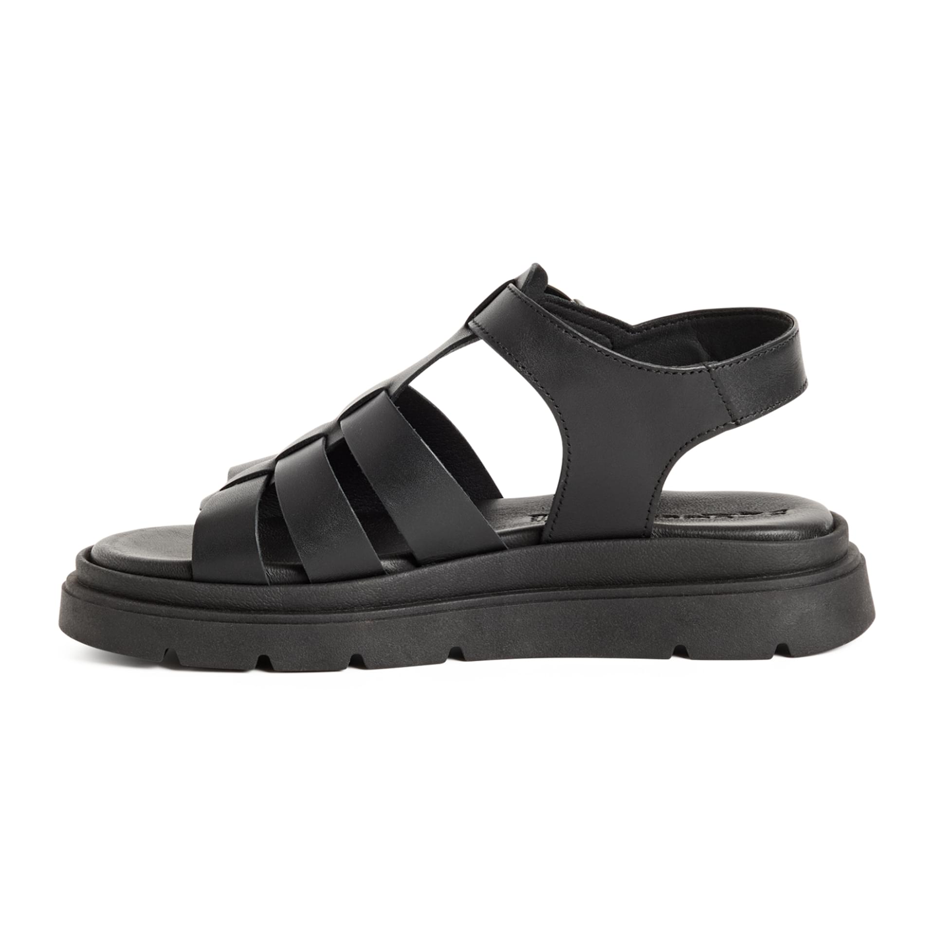 Tamaris Jadima Sandals 1-28214-46 in Black Leather