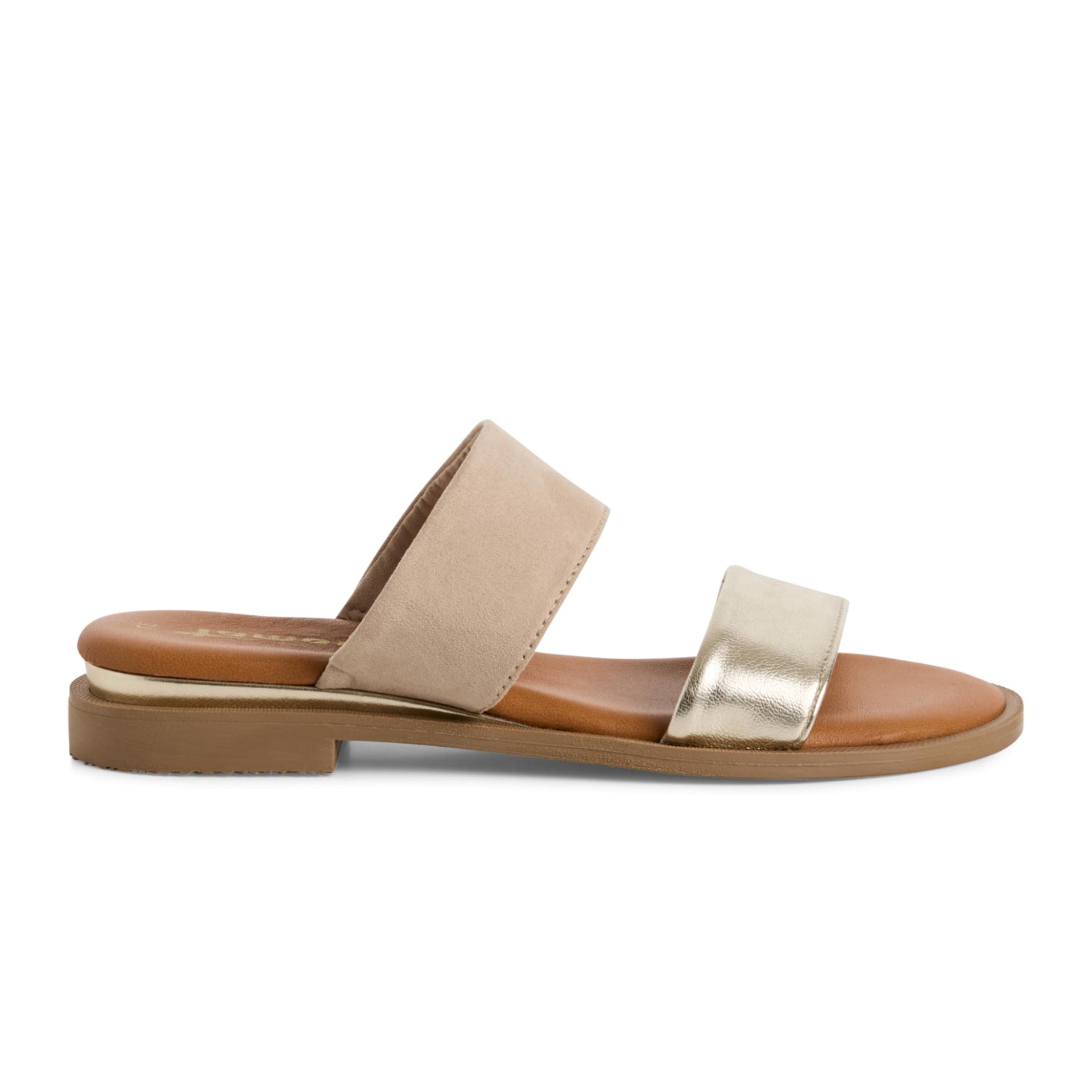 Tamaris Jajar Sandales 1-27112-44 in Taupe Comb