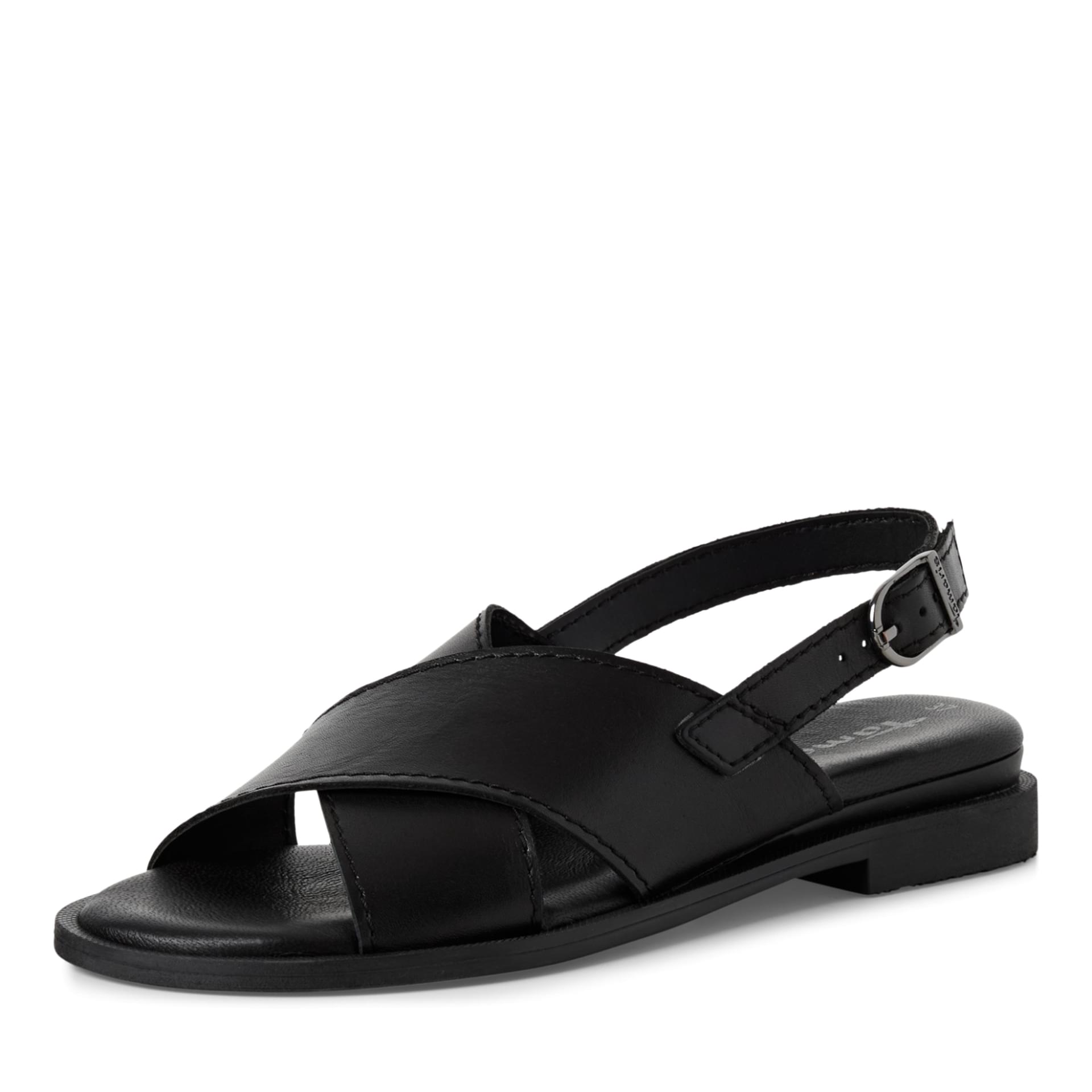 Tamaris Jajar Sandalen 1-28102-44 in Black Leather