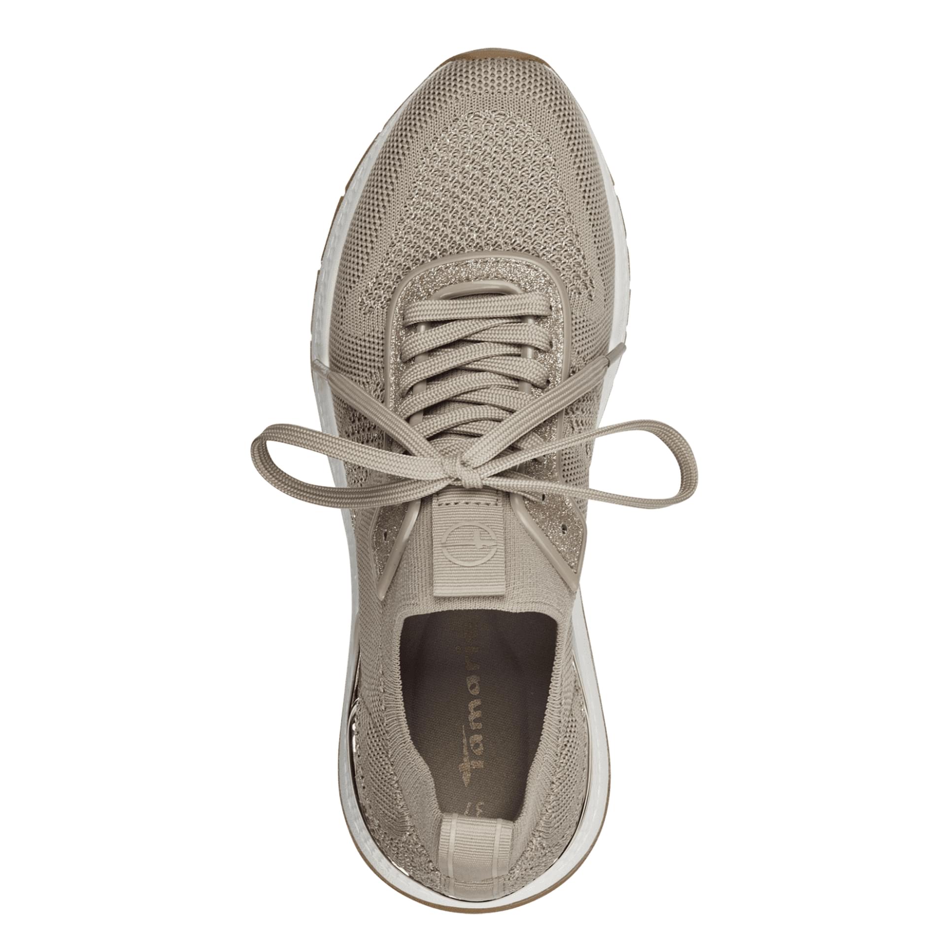 Tamaris Jamsil Sneakers 1-23712-42 in Ivory Metallic