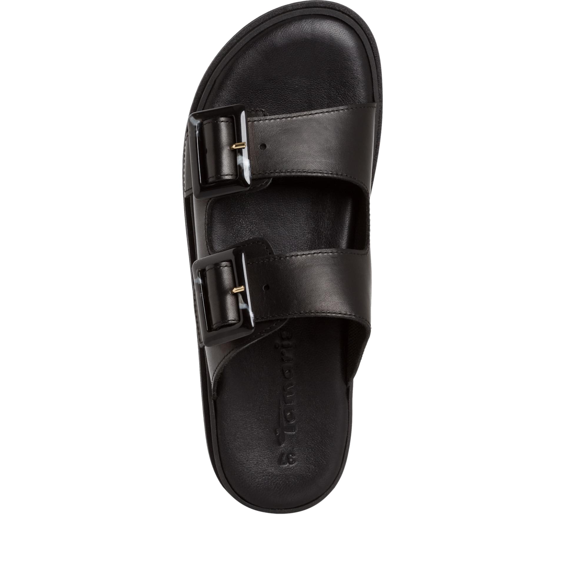 Tamaris Jef Loafers 1-27207-42 in Black Leather