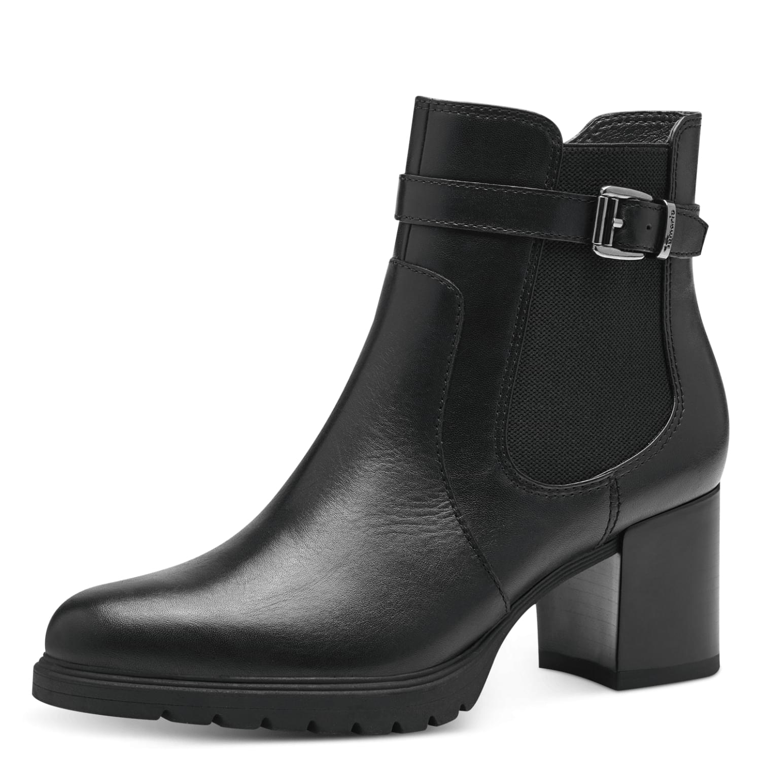 Tamaris Jilly Enkellaarsjes 1-25385-41 in Black