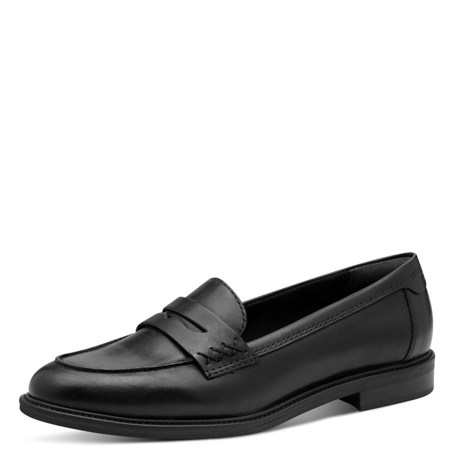 Tamaris Jolla Slippers 1-24660-45 in Black Leather