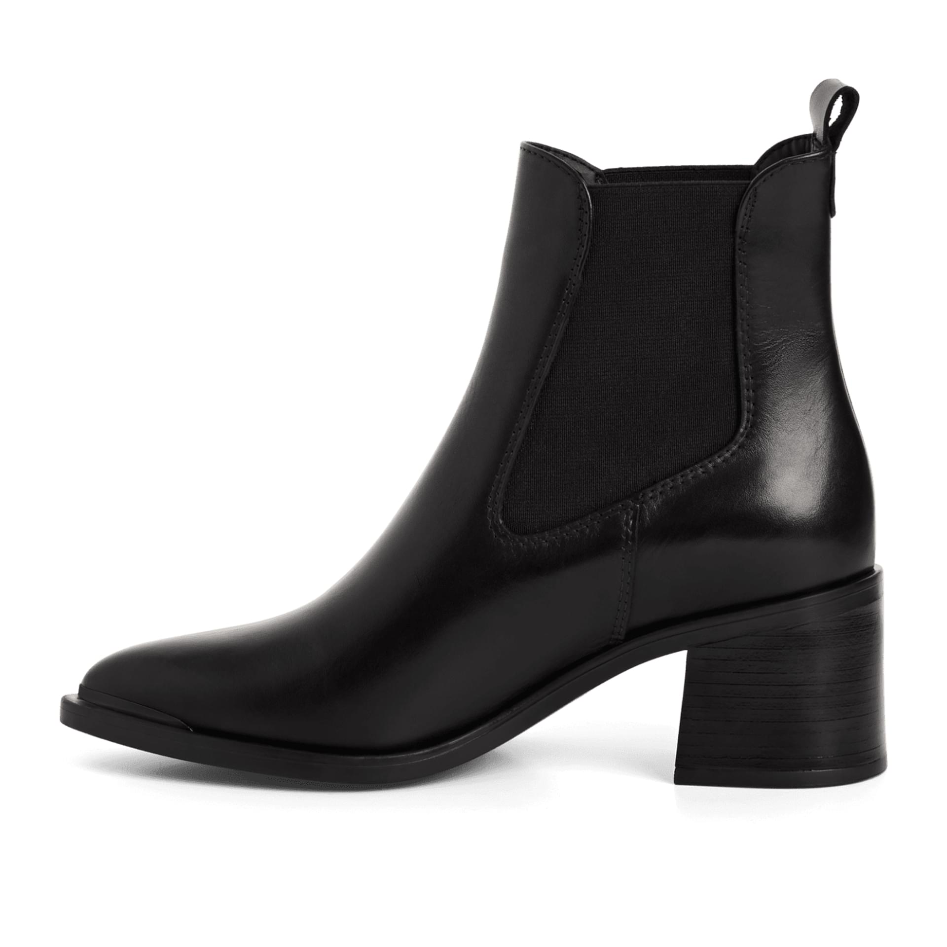 Tamaris Jonka Chelsea Boots 1-25301-45 in Black Leather