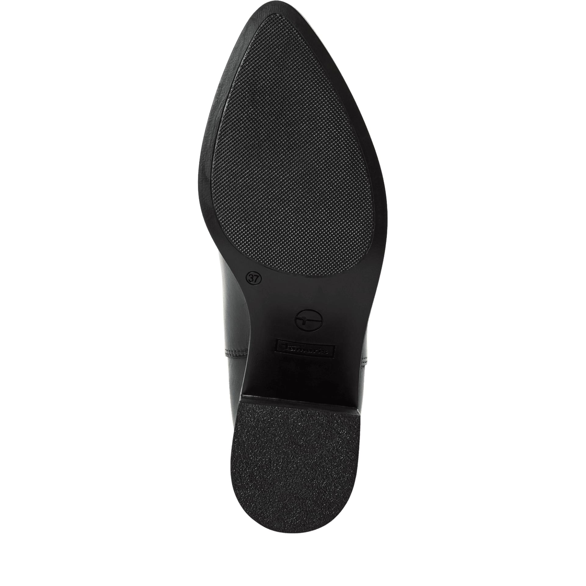 Tamaris Jonka Chelsea Boots 1-25301-45 in Black Leather