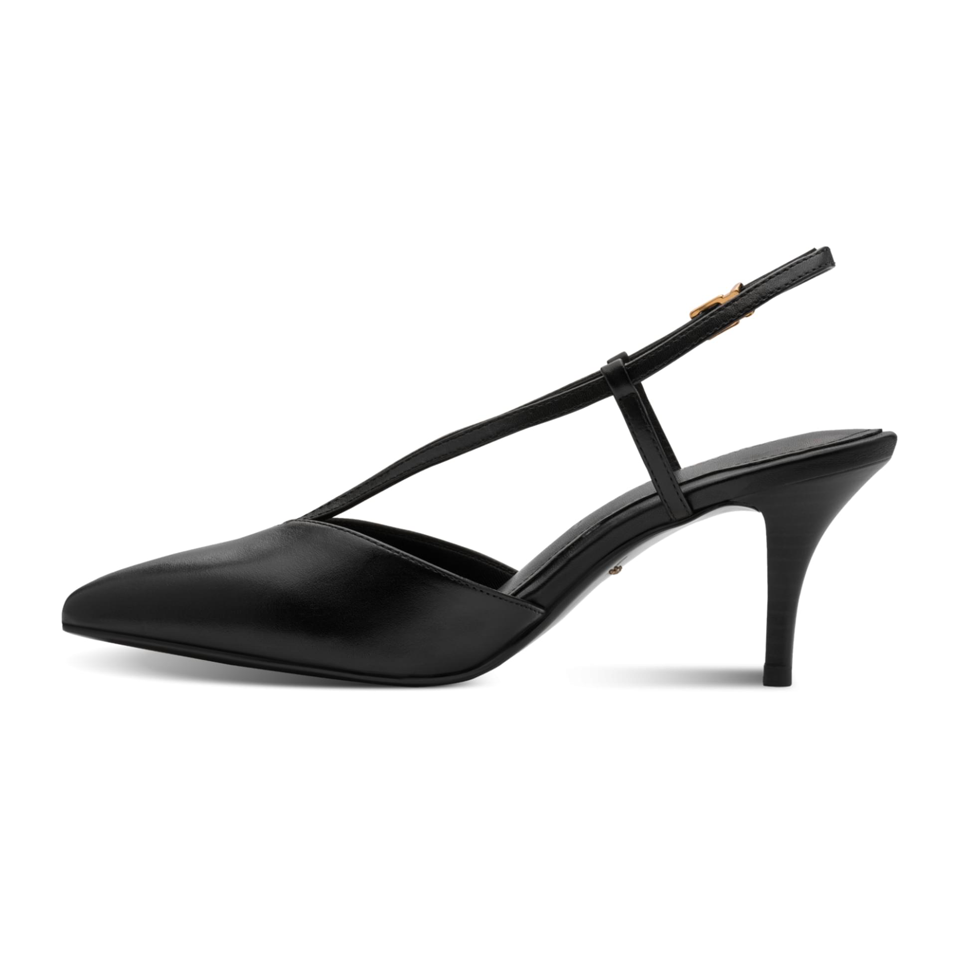 Tamaris Juliane Heels 1-29620-46 in Black Leather