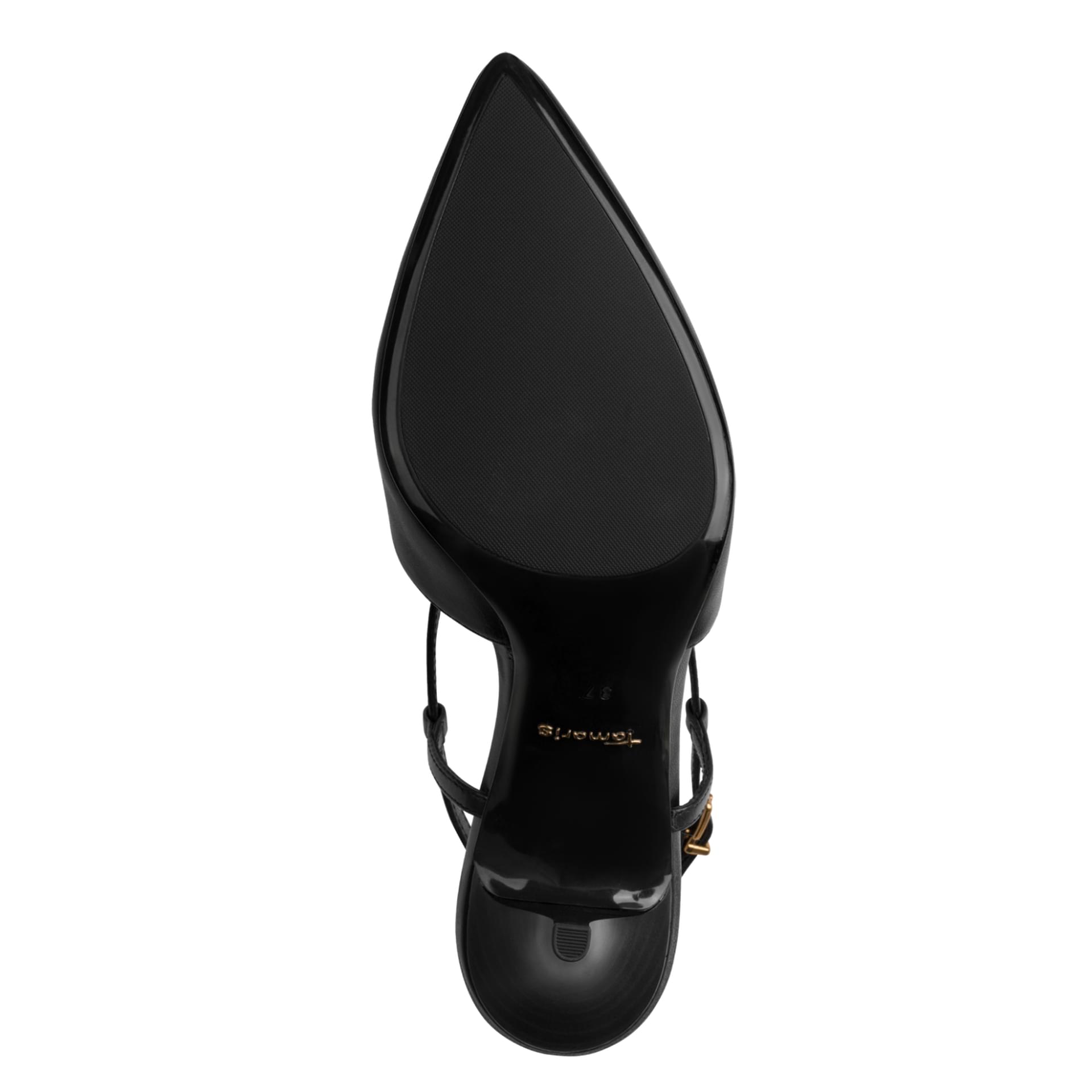 Tamaris Juliane Heels 1-29620-46 in Black Leather