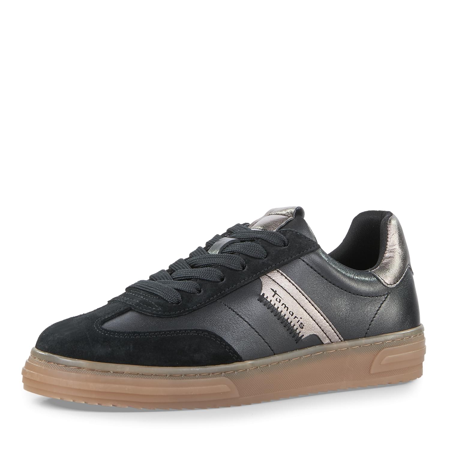 Tamaris Kaleo Sneakers 1-23788-42 in Black Leather