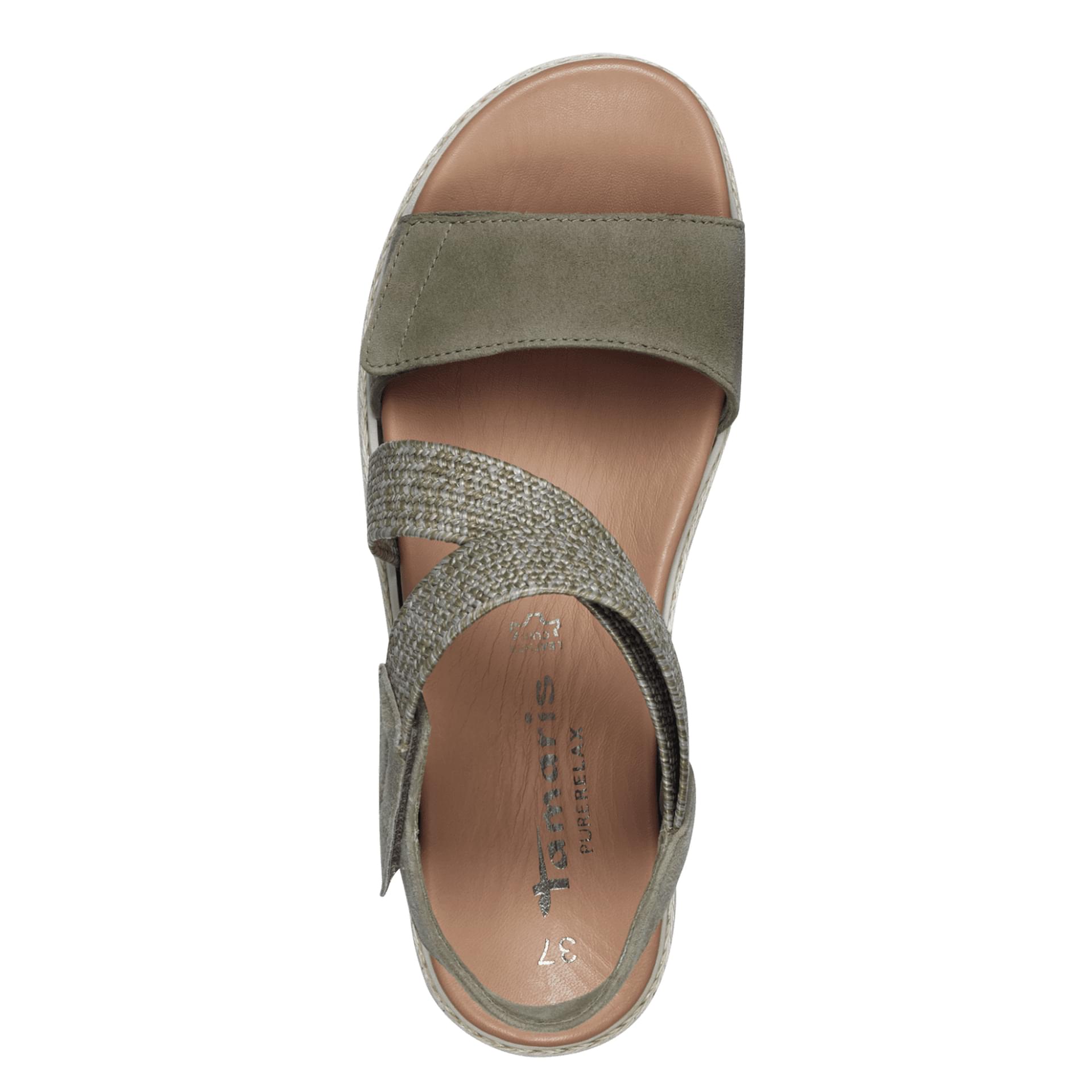 Tamaris Karlie Sandals 1-28241-42 in Sage
