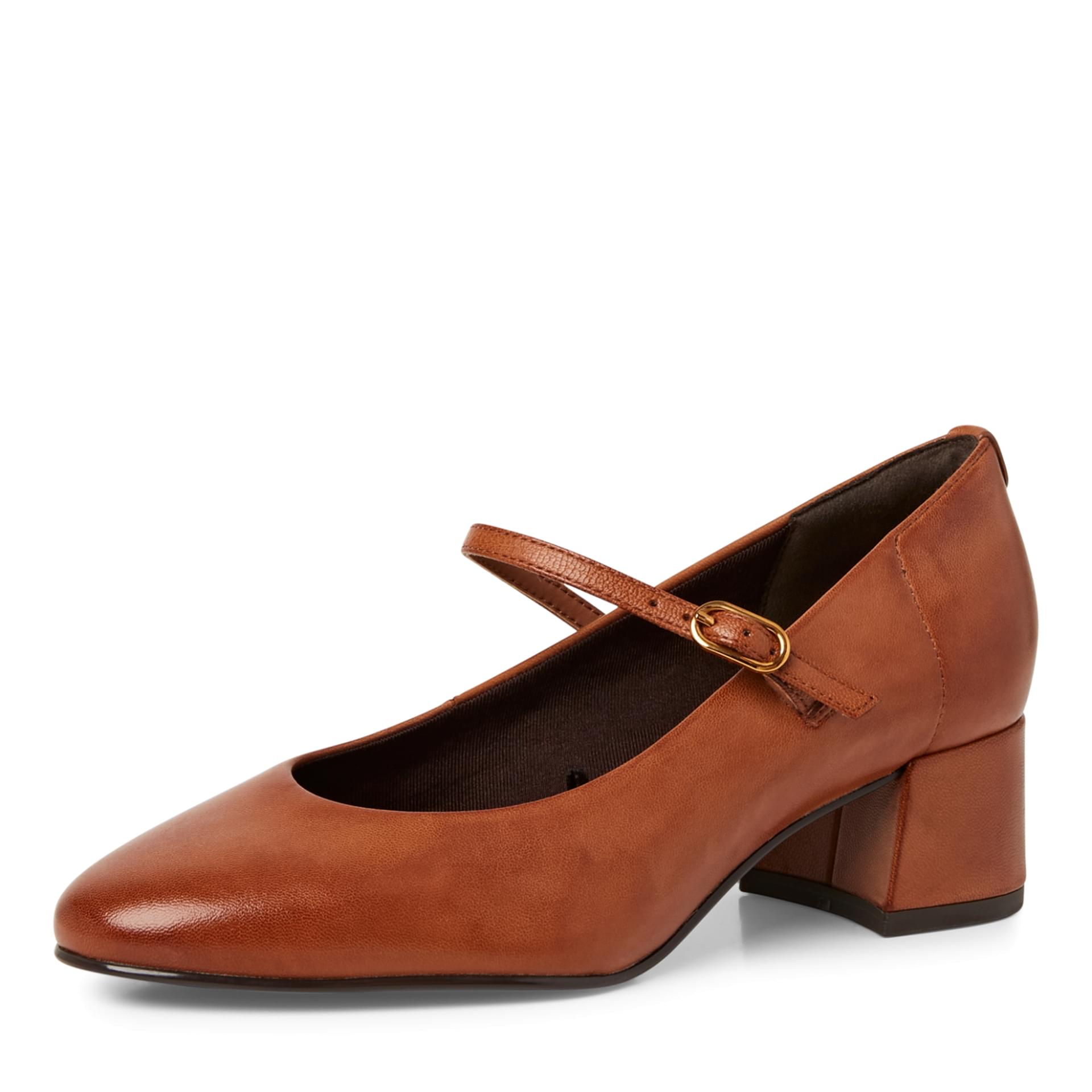 Tamaris Keala Talons 1-22311-43 in Cognac Leather