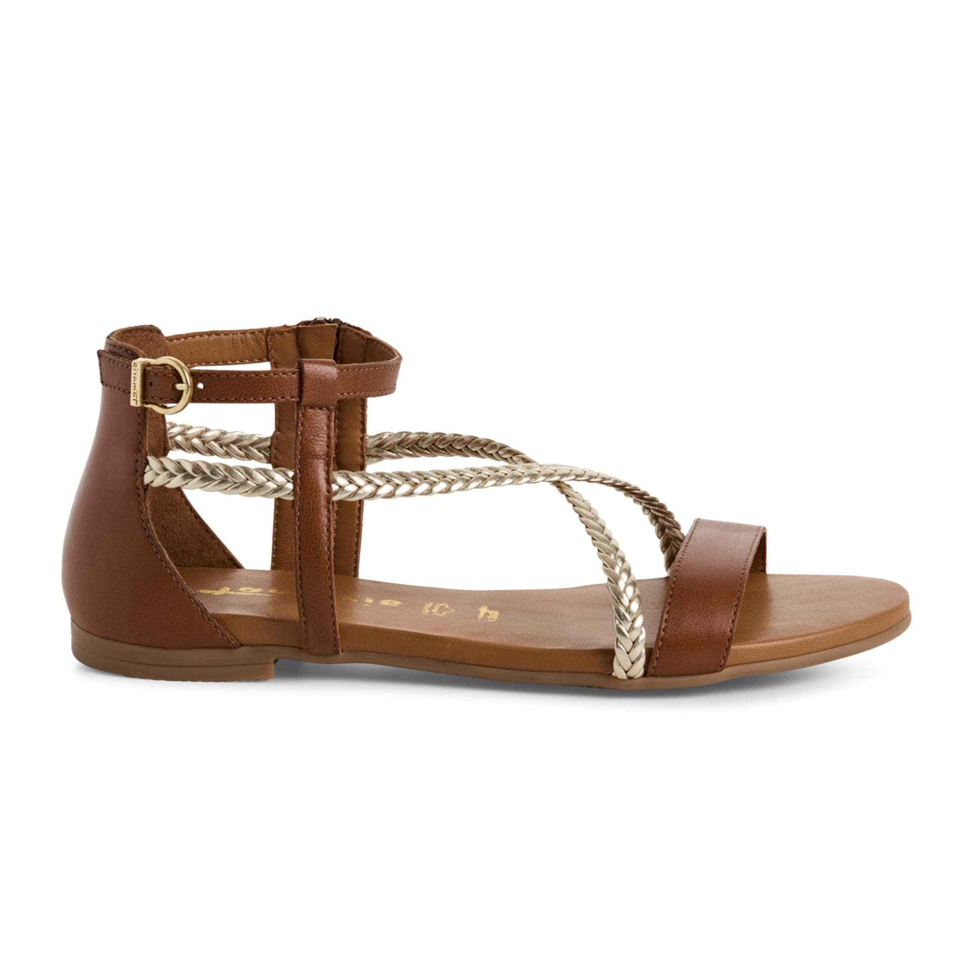 Tamaris Kim Sandales 1-28138-44 in Cognac Comb