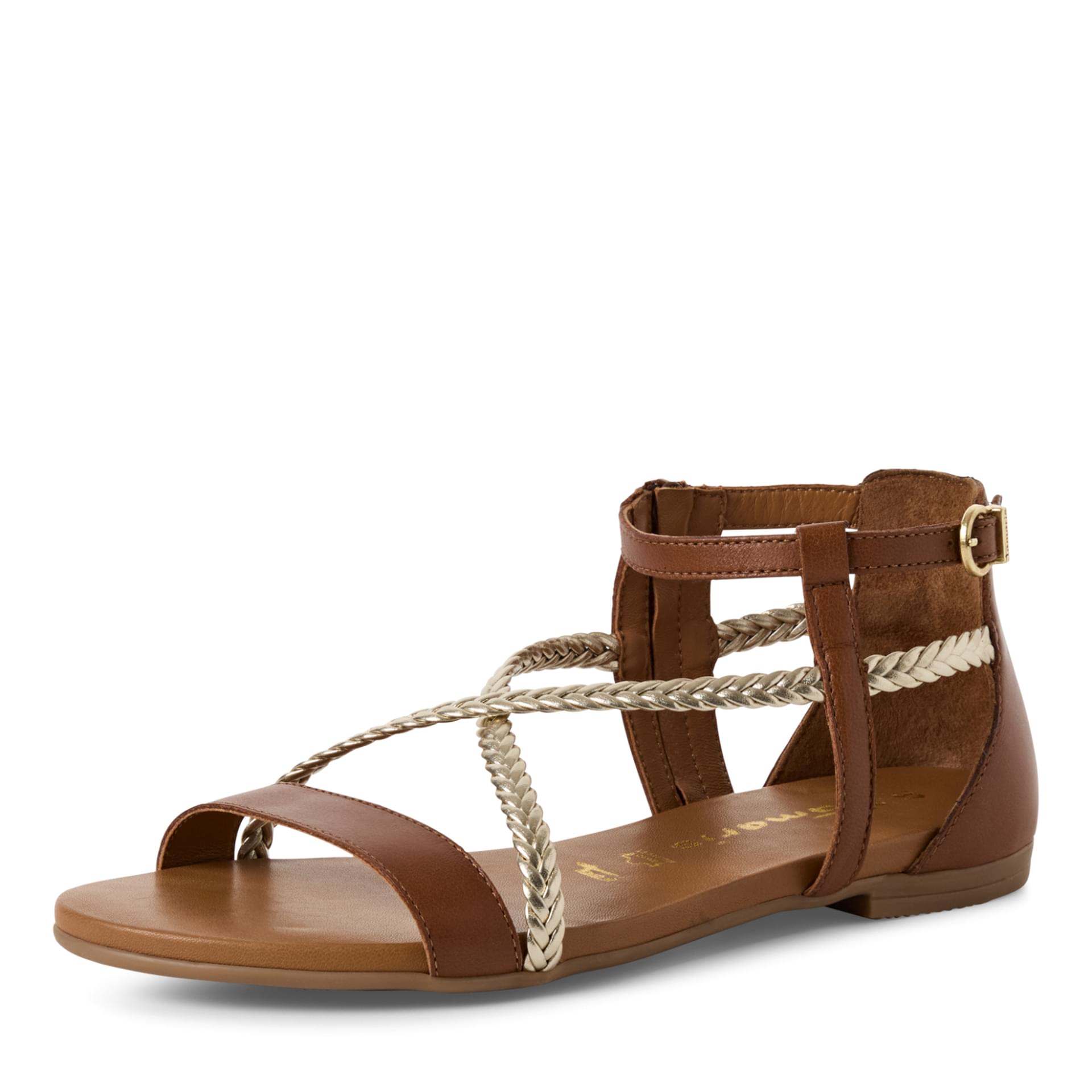 Tamaris Kim Sandales 1-28138-44 in Cognac Comb