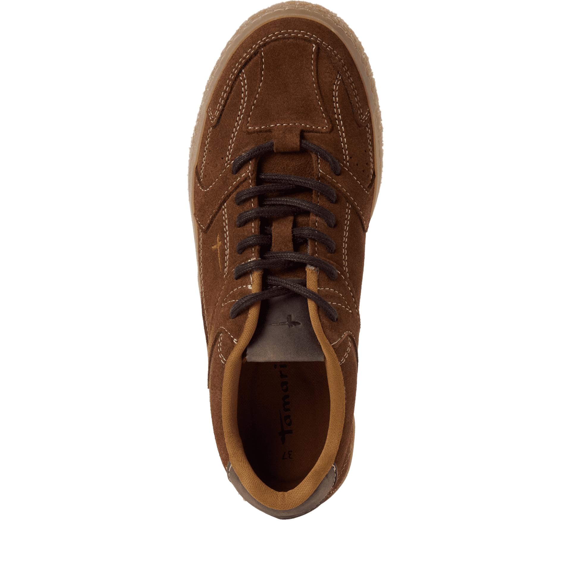 Tamaris Krista Sneakers 1-23600-47 in Cognac