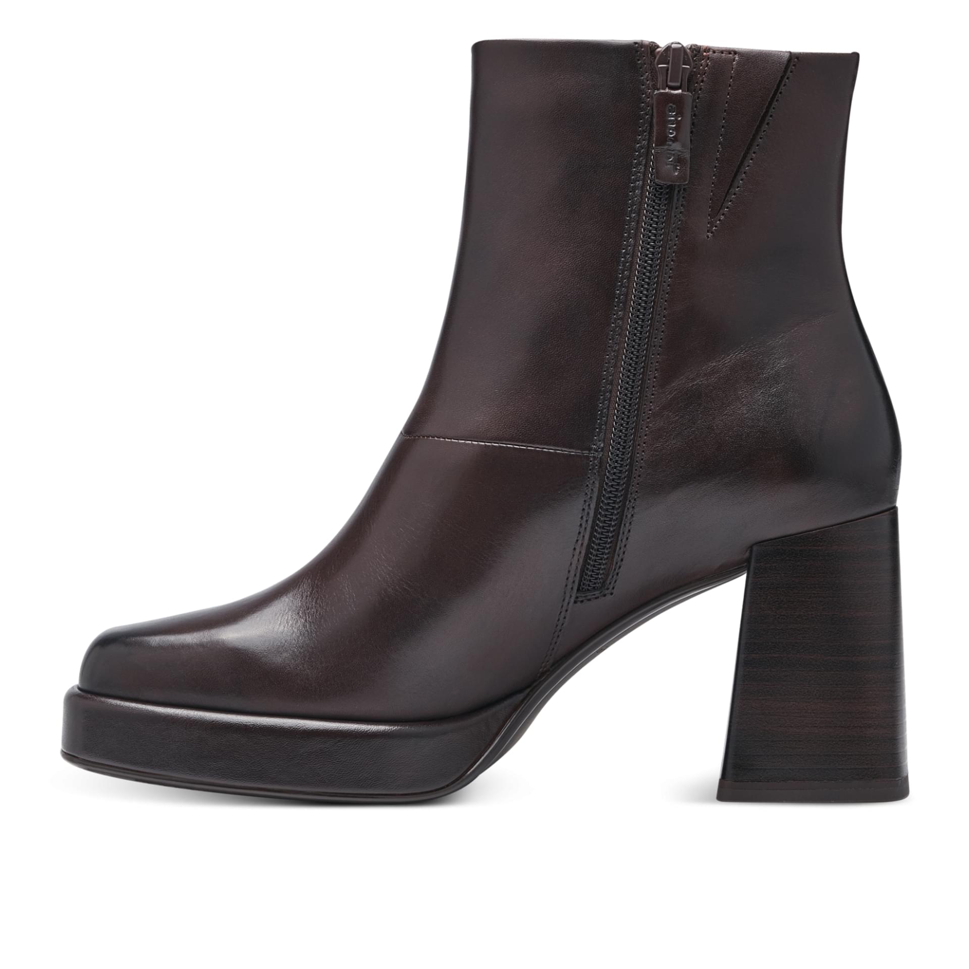 Tamaris Kyria Ankle Boots 1-25362-41 in Mahogany