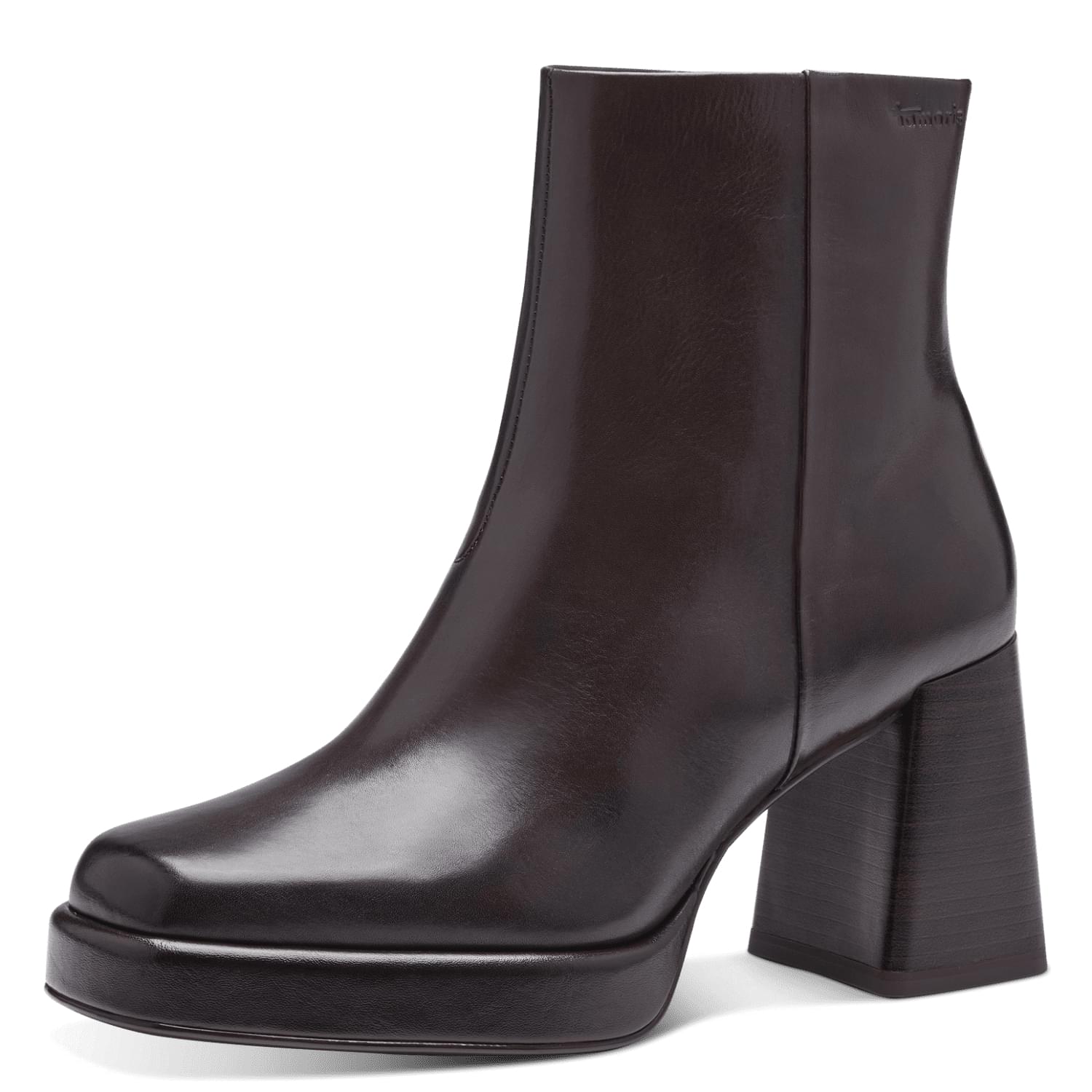 Tamaris Kyria Ankle Boots 1-25362-41 in Mahogany