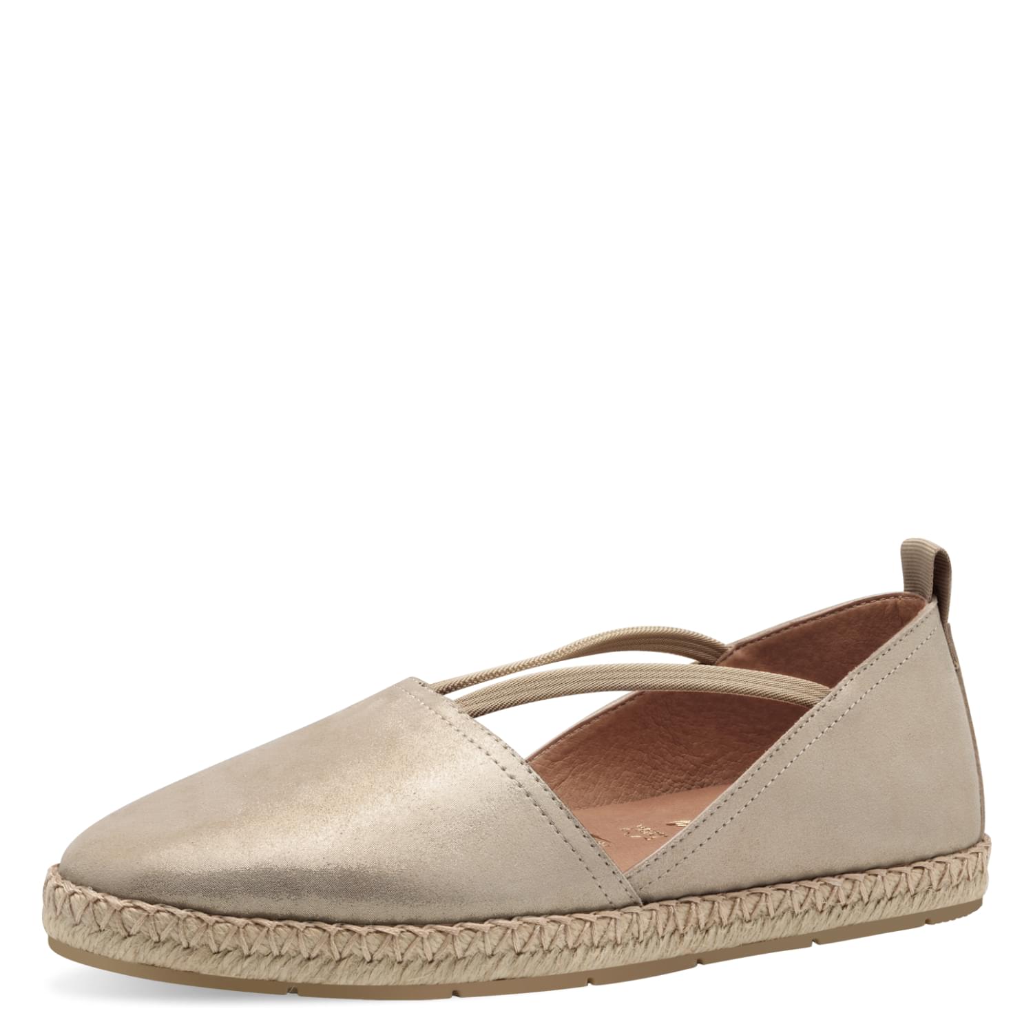 Tamaris Kyriaki Espadrilles 1-24620-44 in Champagne